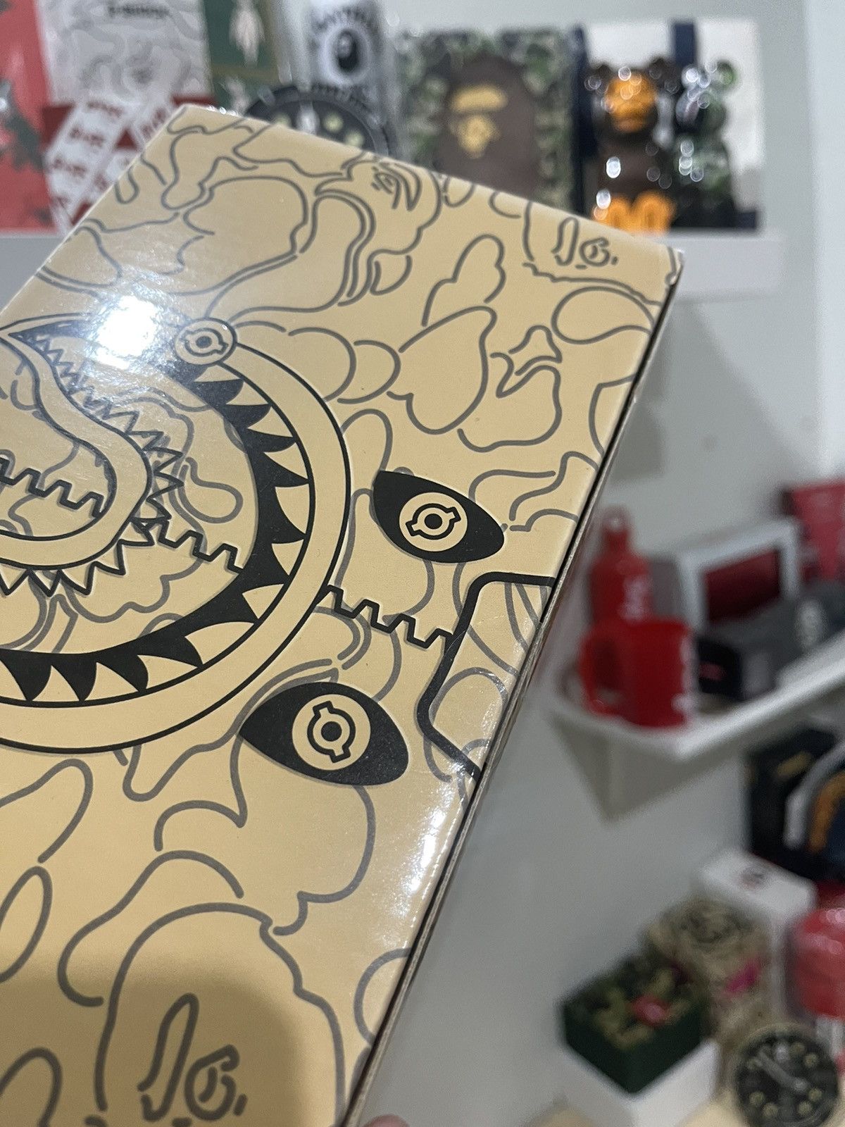 Bape × Medicom Toy Soryama x Bape x Medicom Bearbrick 400% 100% Gold Size ONE SIZE - 4 Thumbnail