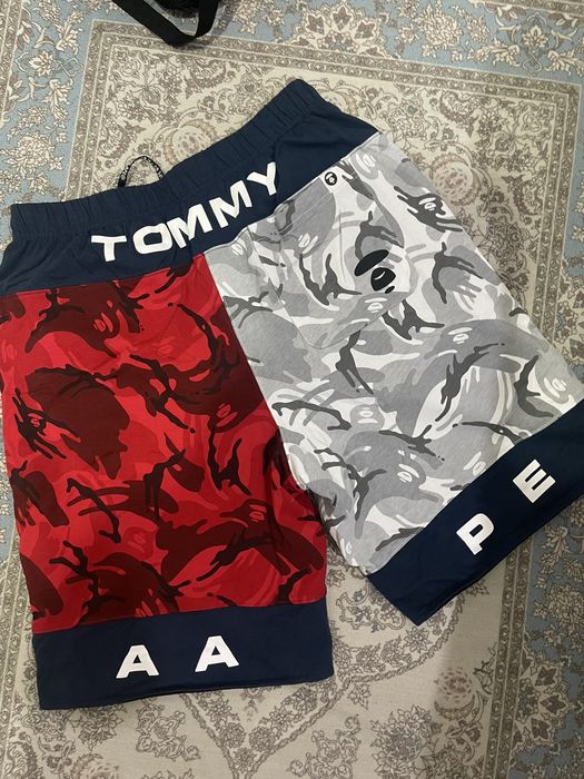 Tommy Jeans AAPE x Tommy Jeans reversible shorts | Grailed