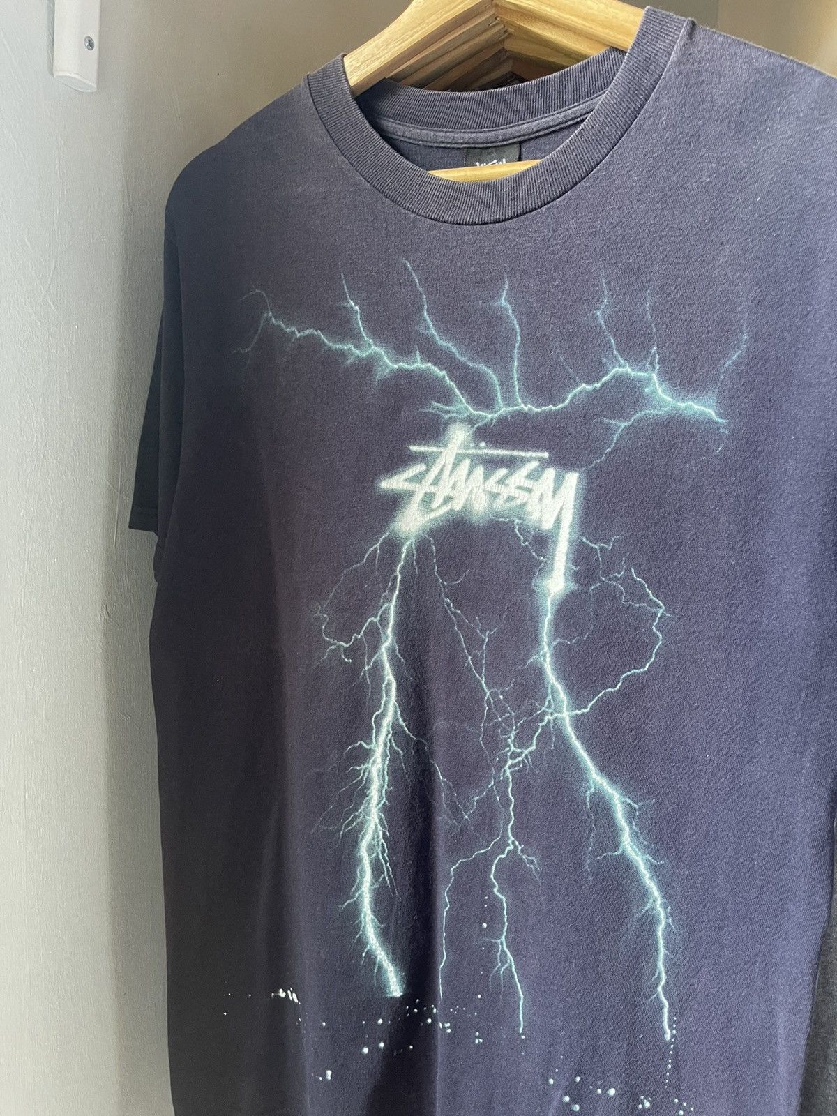 Stussy × Vintage Vintage Stussy lightning 90s | Grailed