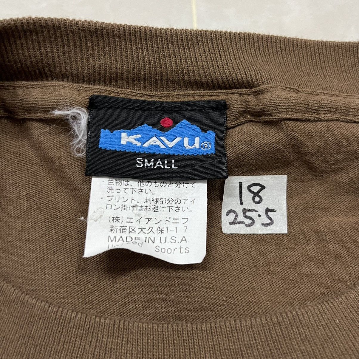 KAVU KAVU Vintage 90s Kavu Outdoor Brand T Shirt Size US S / EU 44-46 / 1 - 7 Thumbnail