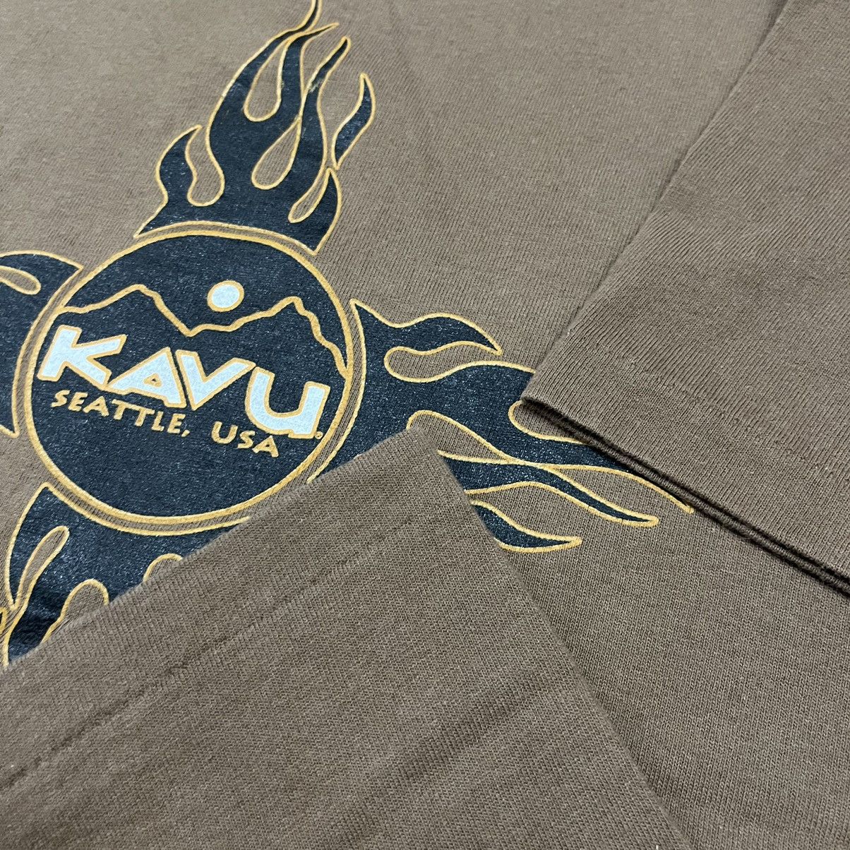KAVU KAVU Vintage 90s Kavu Outdoor Brand T Shirt Size US S / EU 44-46 / 1 - 5 Thumbnail