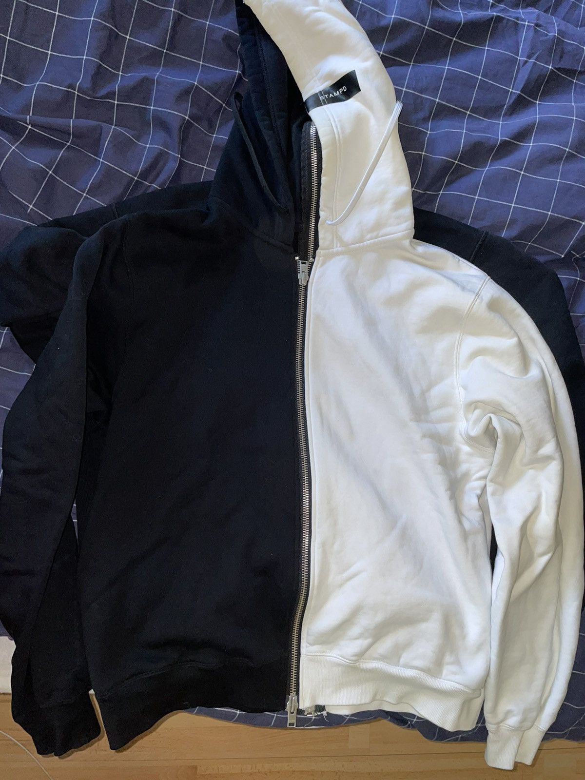 Stampd Ombre cropped Hoodie | Grailed