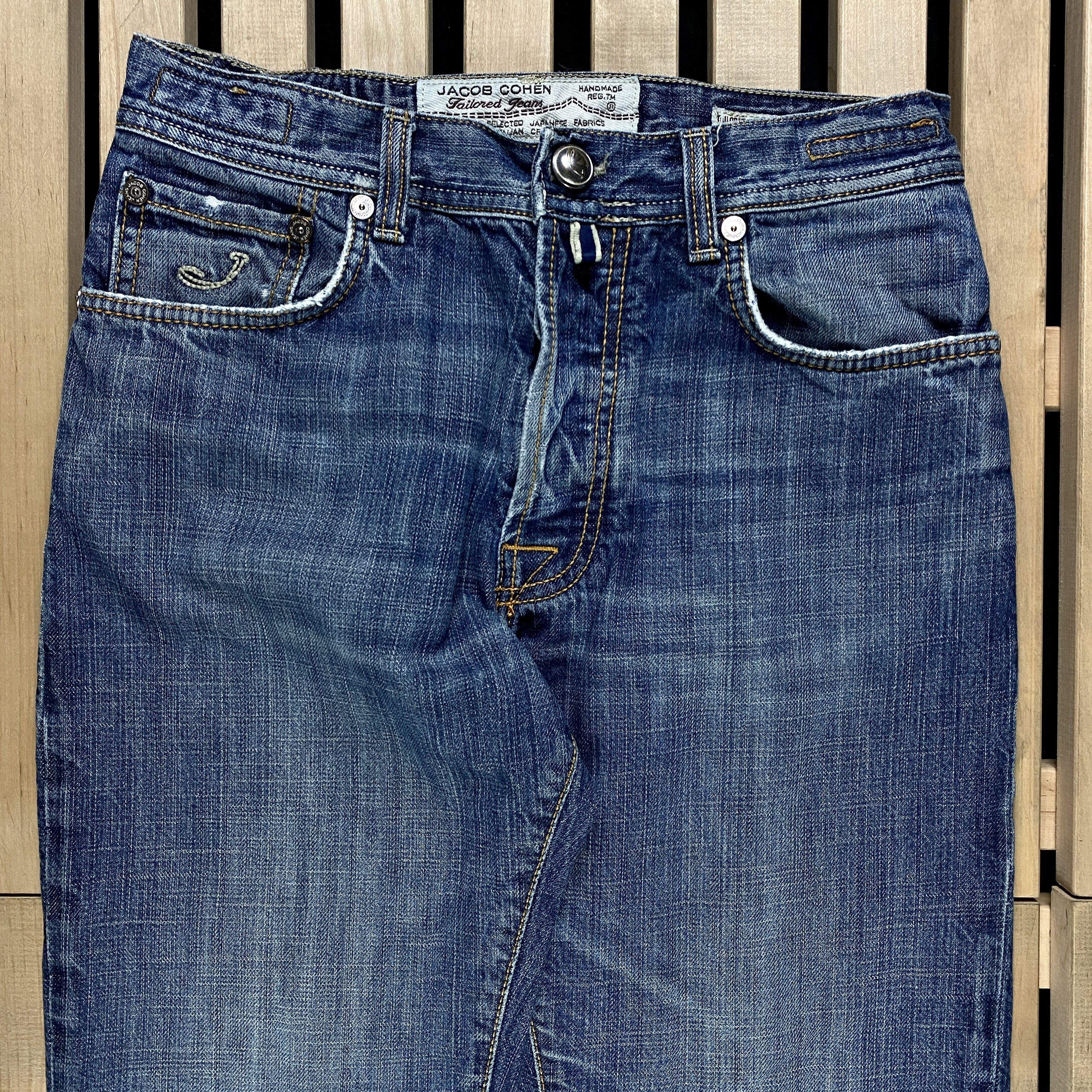 Jacob Cohen × Vintage Men’s Denim Jeans Pants Jacob Cohen Vintage Size 32 Size US 32 / EU 48 - 2 Thumbnail