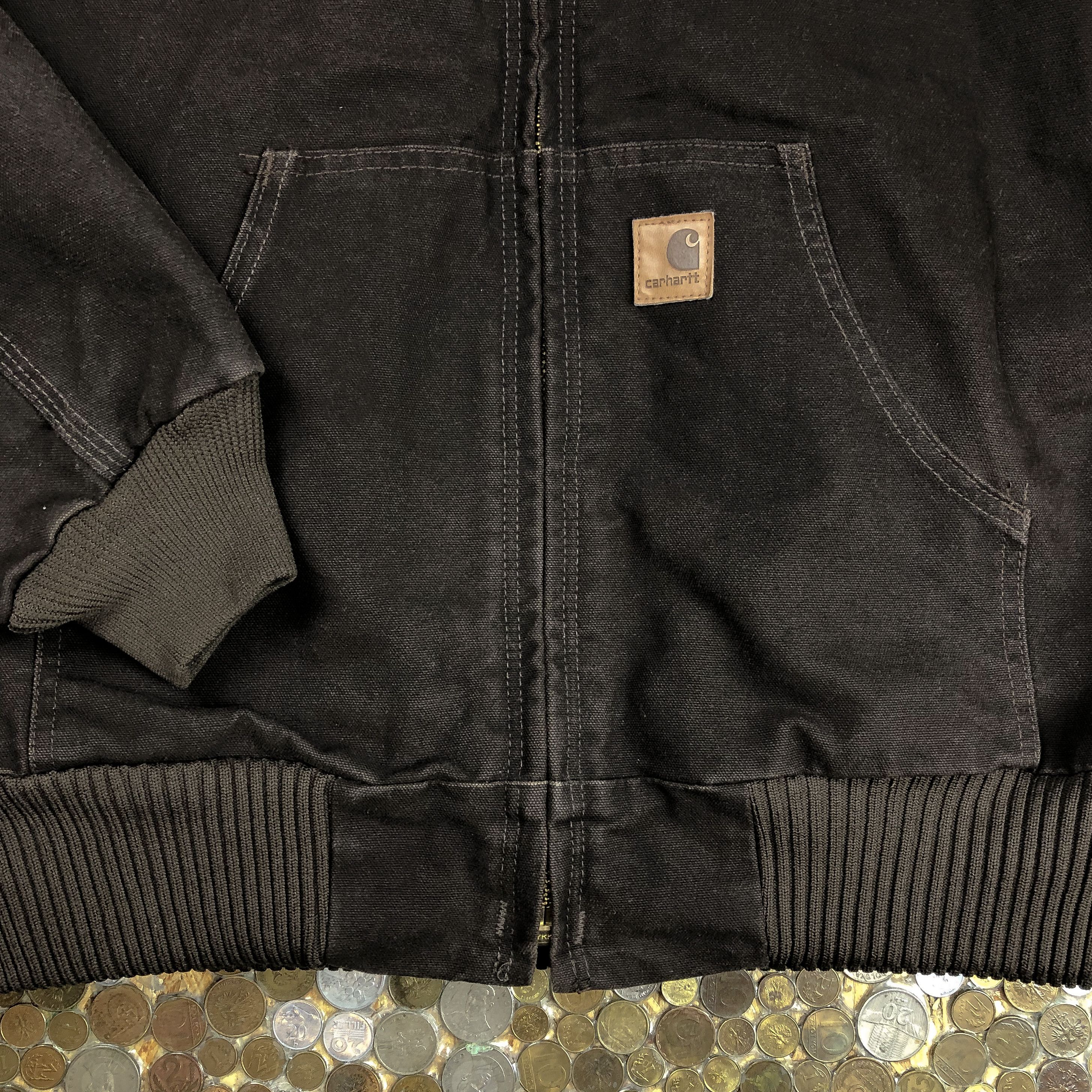 Carhartt Carhartt vintage bomber workwear light jacket Size US XL / EU 56 / 4 - 2 Thumbnail