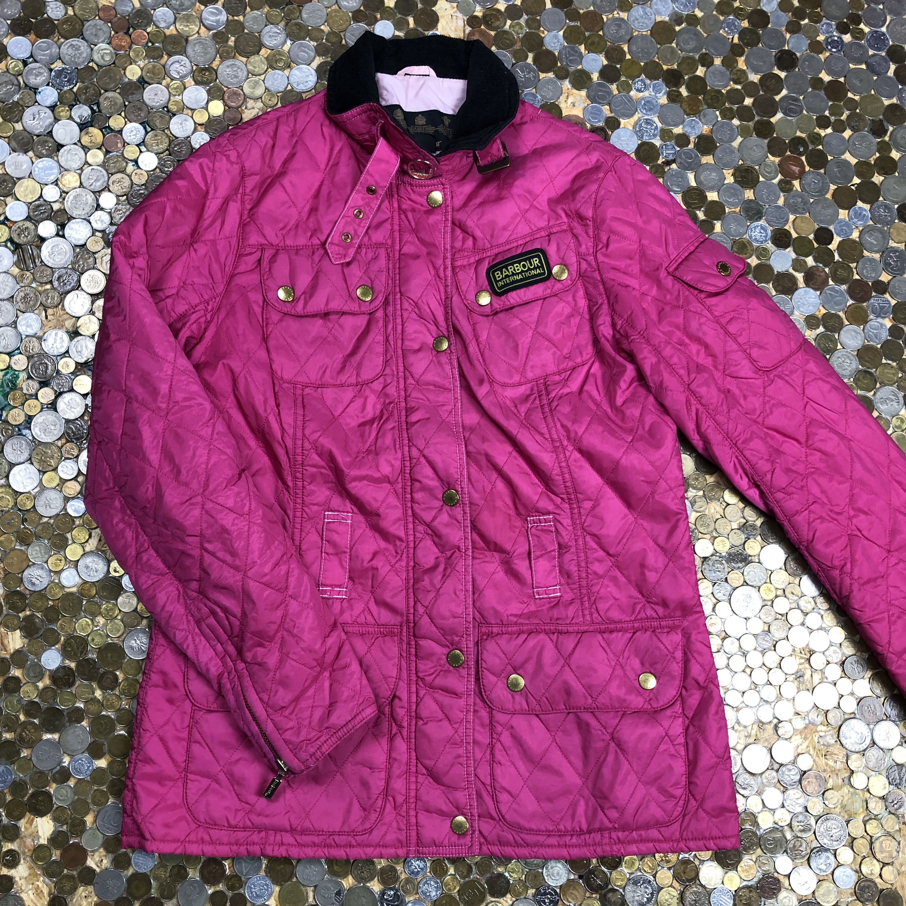 Barbour Barbour Vintage Pink Jacket 90's Size US M / EU 48-50 / 2 - 1 Thumbnail