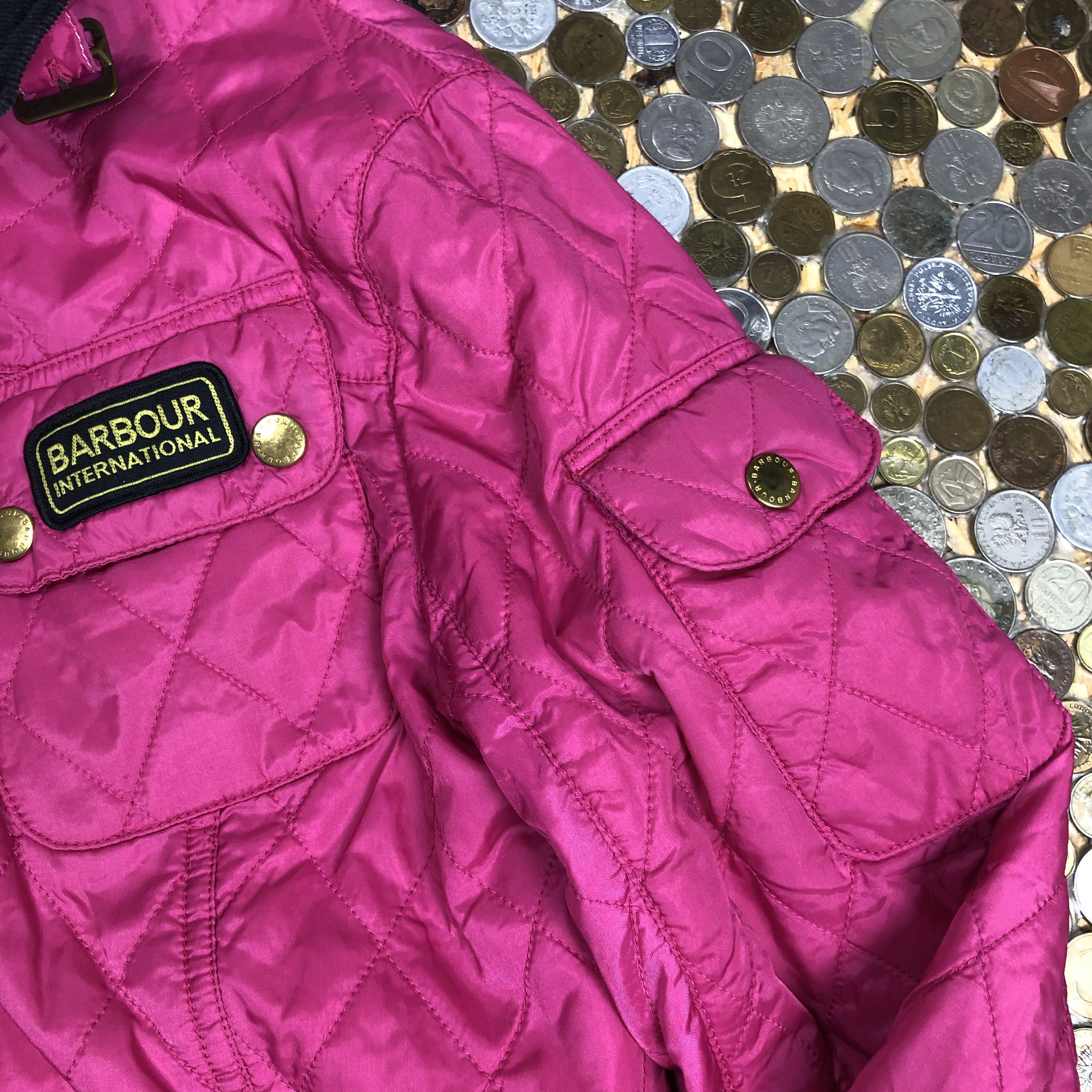 Barbour Barbour Vintage Pink Jacket 90's Size US M / EU 48-50 / 2 - 3 Thumbnail
