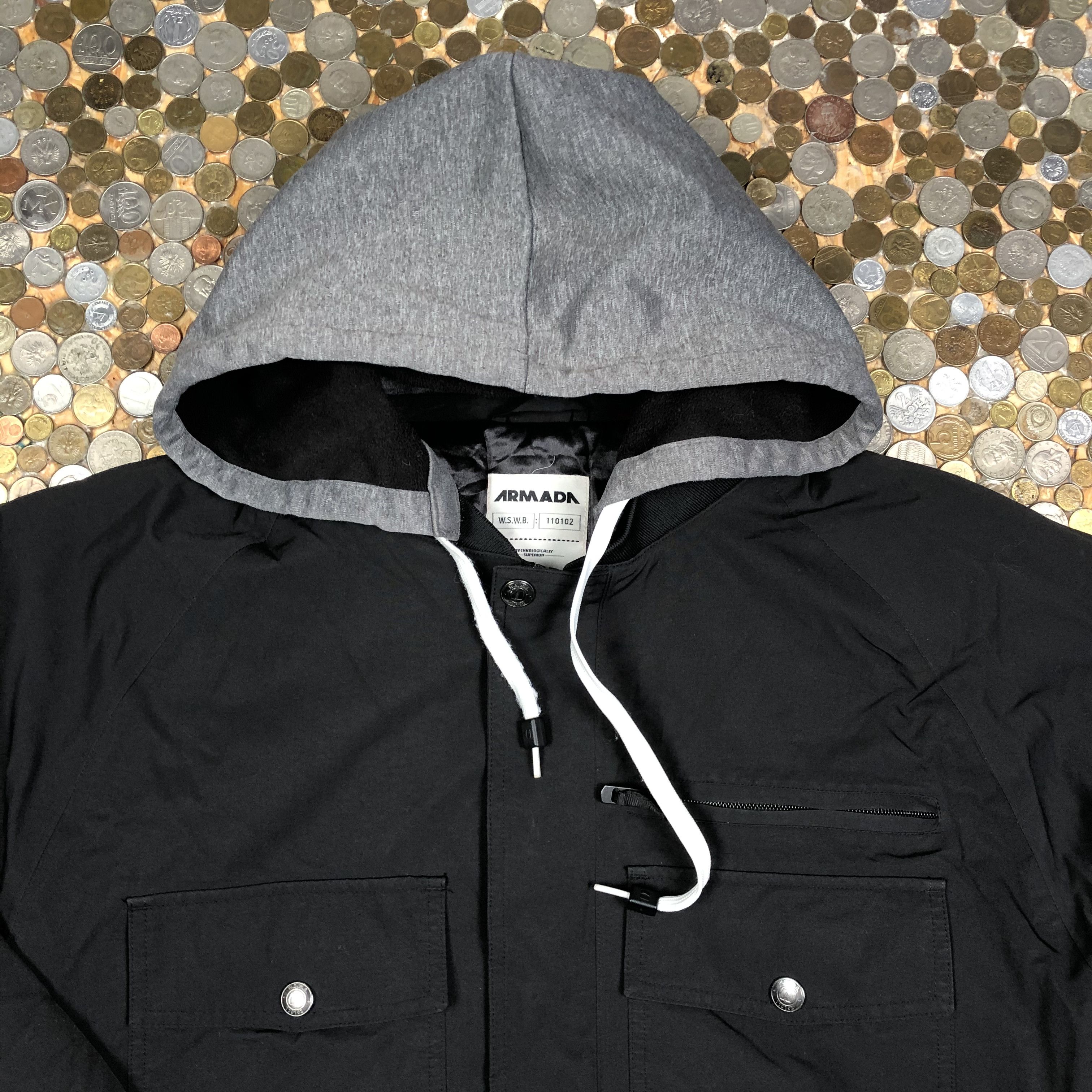 Vintage Armada Vintage coat with hoodie Size US L / EU 52-54 / 3 - 2 Thumbnail