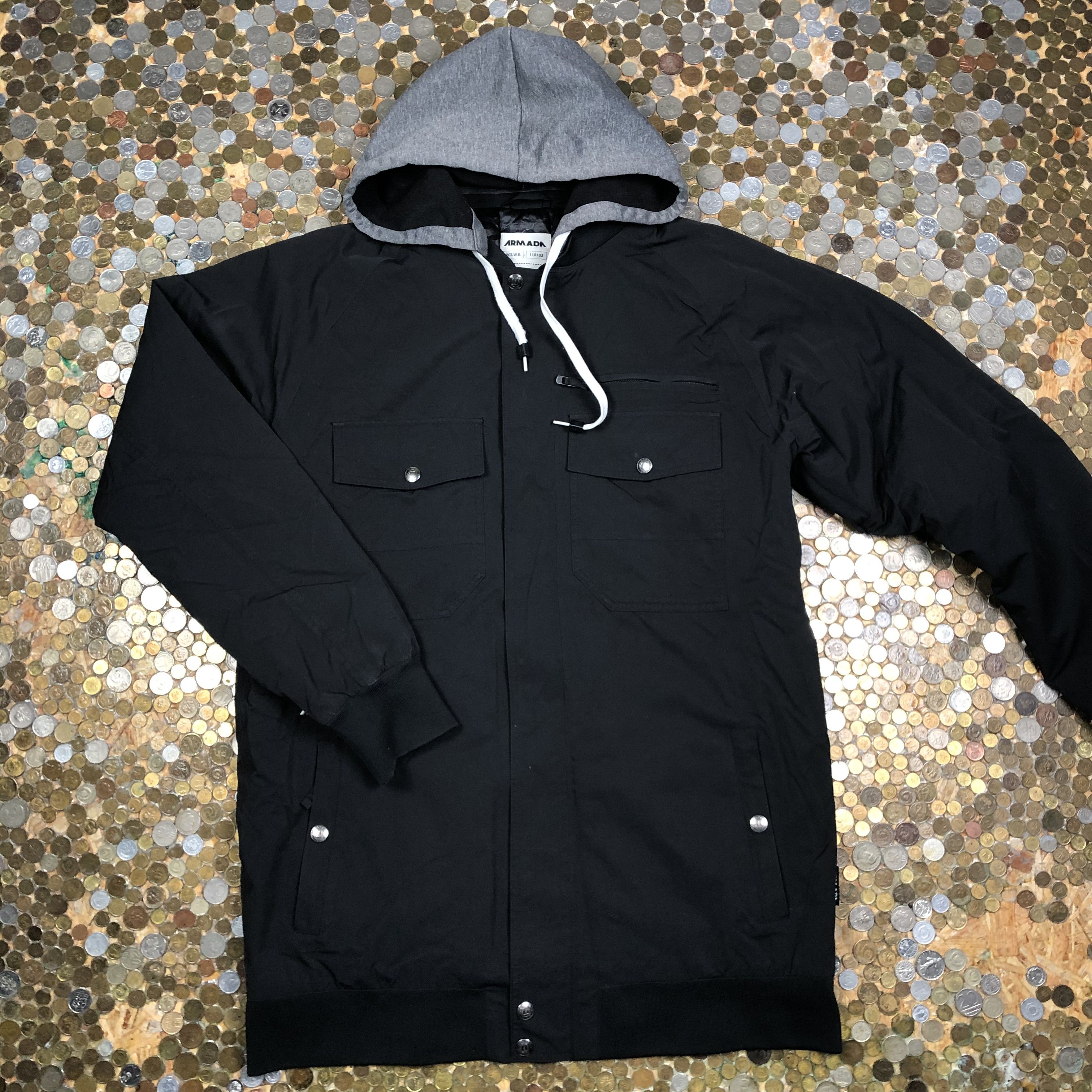 Vintage Armada Vintage coat with hoodie Size US L / EU 52-54 / 3 - 1 Thumbnail