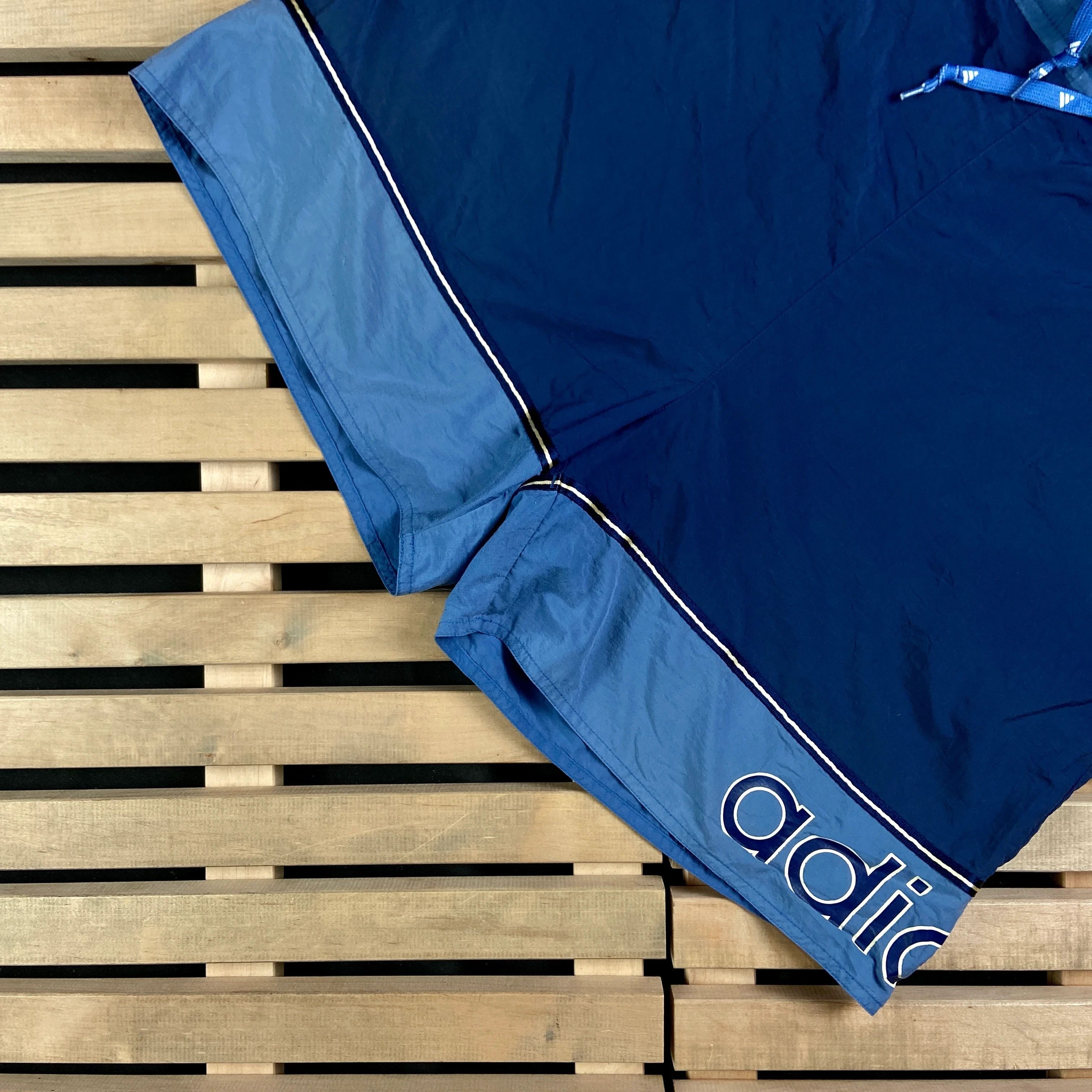 Adidas × Vintage Mens Shorts Adidas Vintage Size XL Blue Size US 38 / EU 54 - 3 Thumbnail