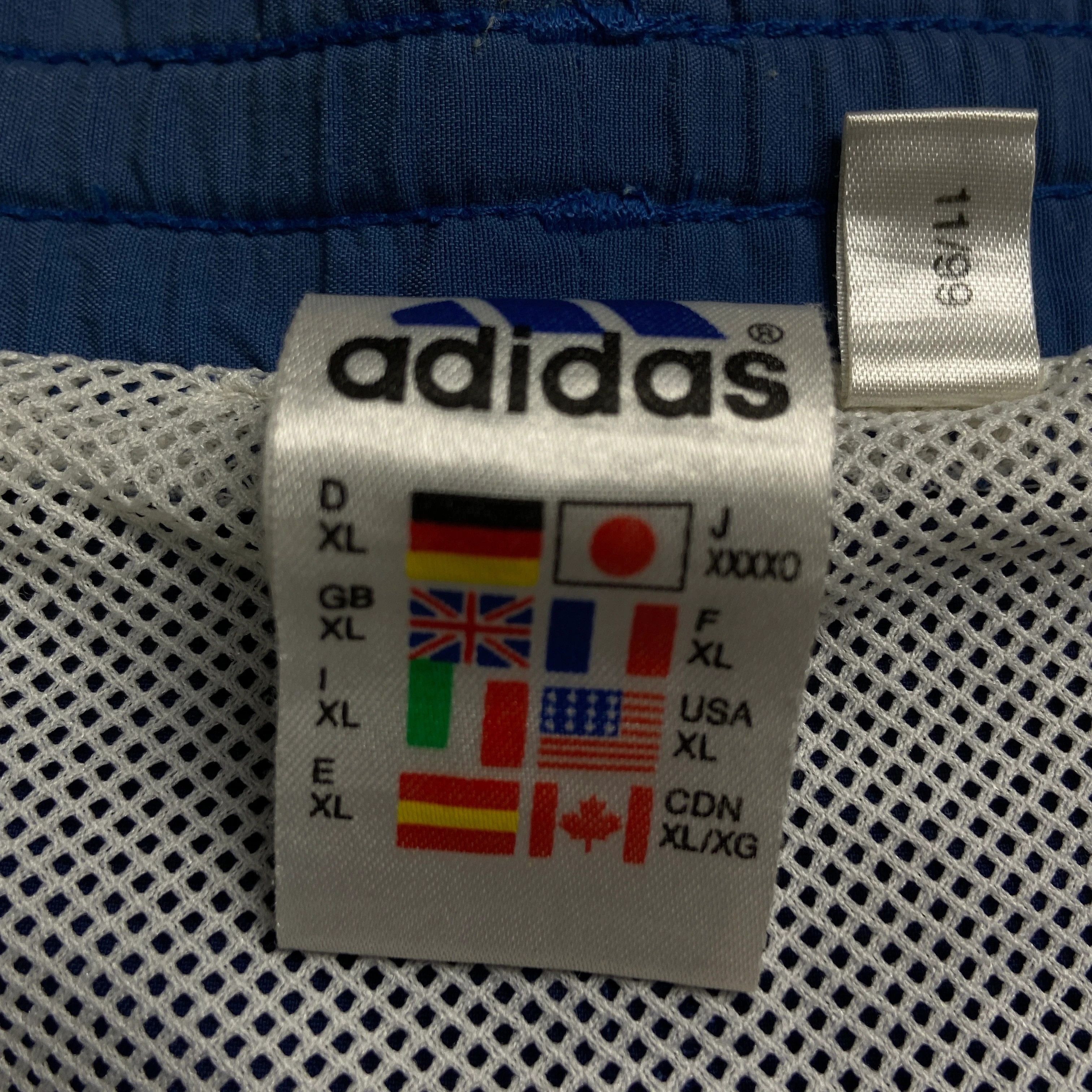 Adidas × Vintage Mens Shorts Adidas Vintage Size XL Blue Size US 38 / EU 54 - 4 Thumbnail
