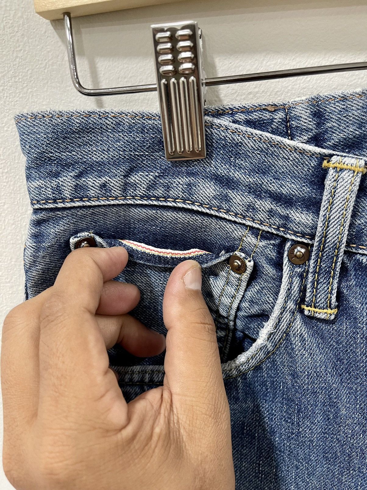 Edwin VINTAGE REGULAR FIT EDWIN 505 REDLINE SELVEDGE SIZE 30X30 Size US 30 / EU 46 - 8 Thumbnail