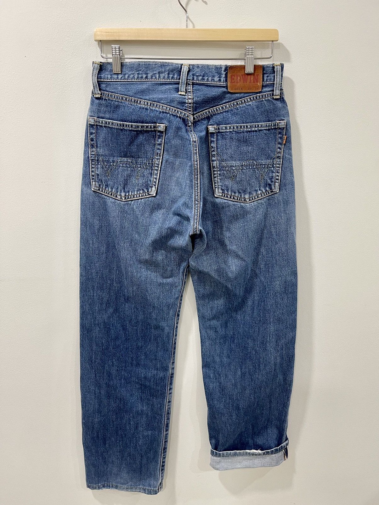 Edwin VINTAGE REGULAR FIT EDWIN 505 REDLINE SELVEDGE SIZE 30X30 Size US 30 / EU 46 - 10 Thumbnail