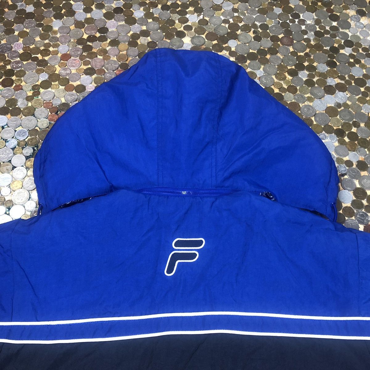 Fila Fila big logo spring puffer jacket Size US M / EU 48-50 / 2 - 6 Thumbnail
