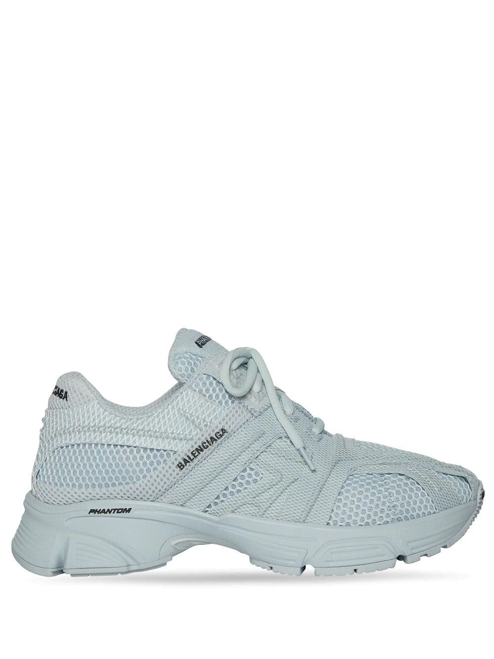 Balenciaga o1s1rm0423 Men's Phantom Lace-Up Sneakers in Light Blue Size US 13 / EU 46 - 1 Thumbnail