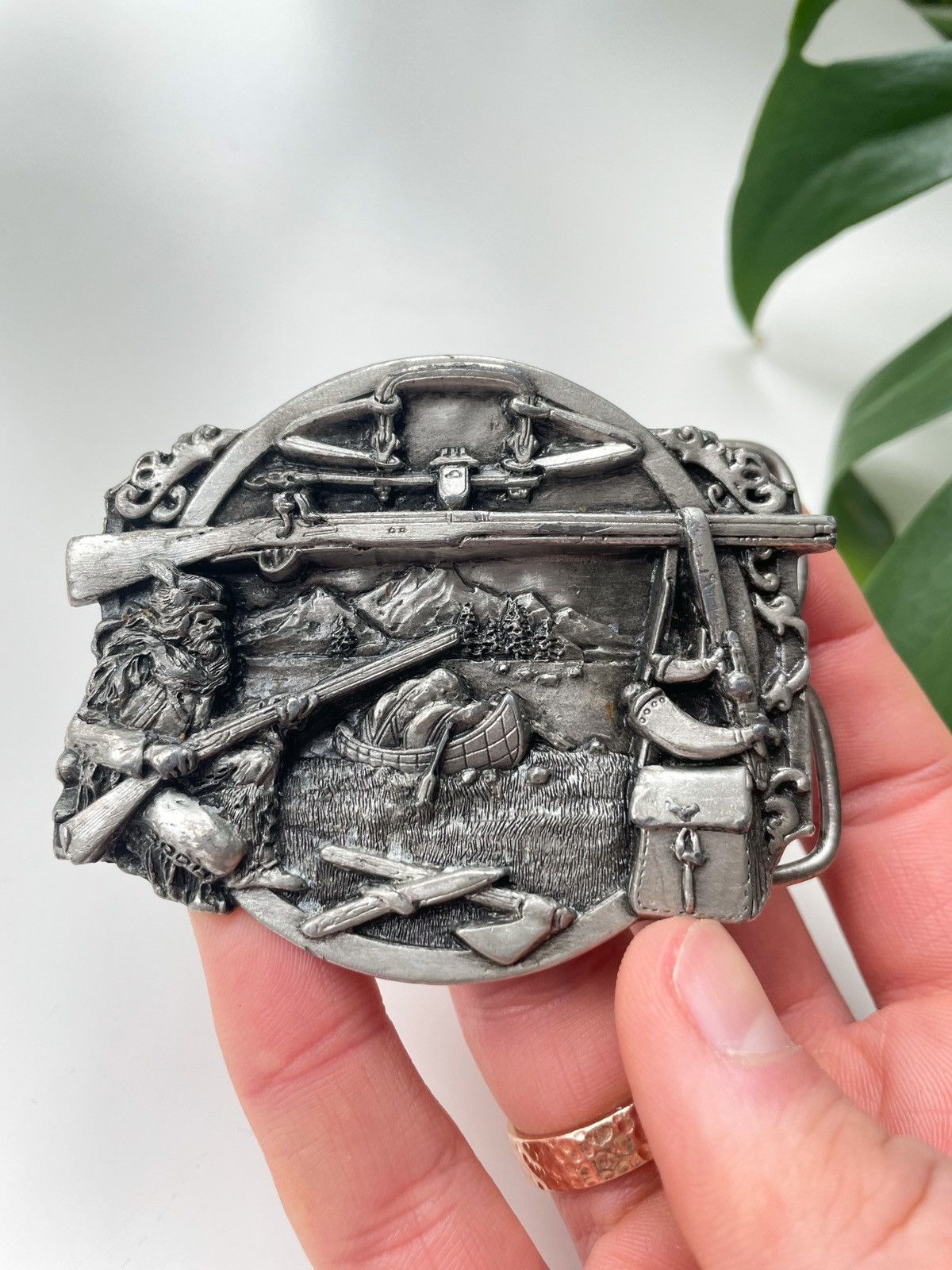 Siskiyou Buckle Co. 1984 vintage belt 