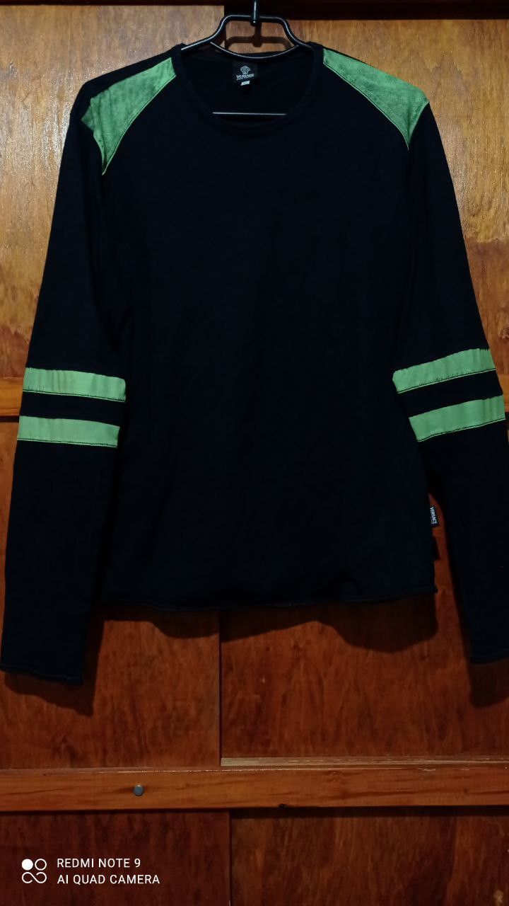 Vintage Vintage Versace Jeans Couture Men's Longsleeve Size US XL / EU 56 / 4 - 2 Preview