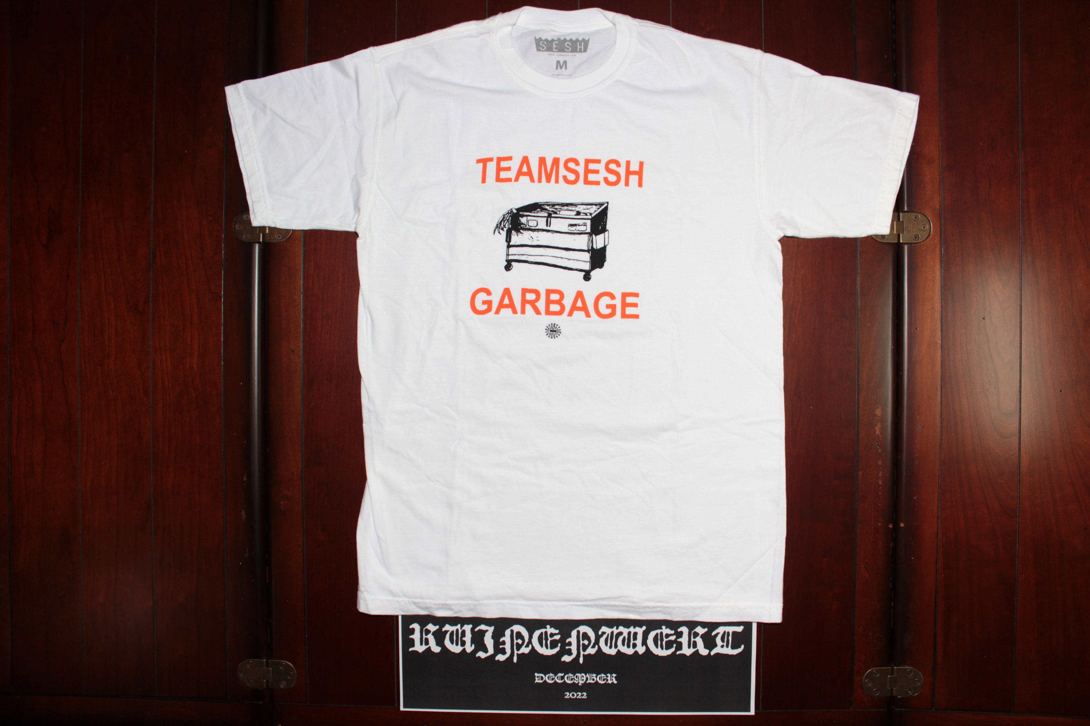 Bones × TeamSESH TeamSESH Garbage T-Shirt Size US M / EU 48-50 / 2 - 6 Thumbnail
