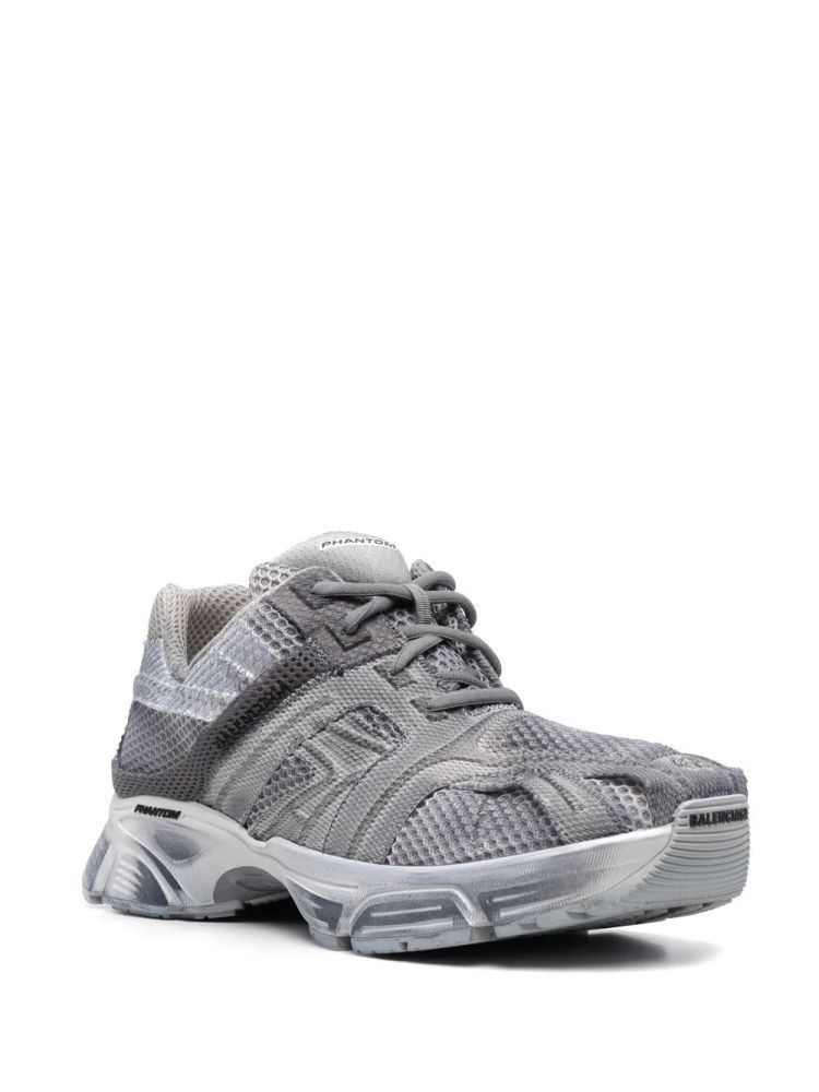 Balenciaga o1s1rm0423 Men's Phantom Lace-Up Sneakers in Grey Size US 12 / EU 45 - 2 Thumbnail