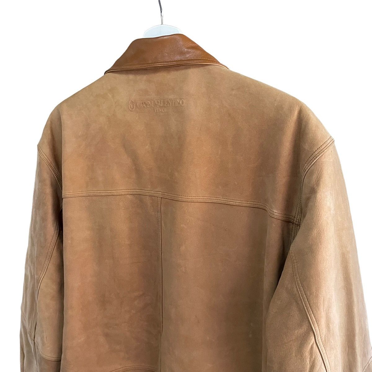 Gianni Valentino × Valentino 💥 VINTAGE GIANNI VALENTINO SUEDE LEATHER JACKET Size US XL / EU 56 / 4 - 7 Thumbnail