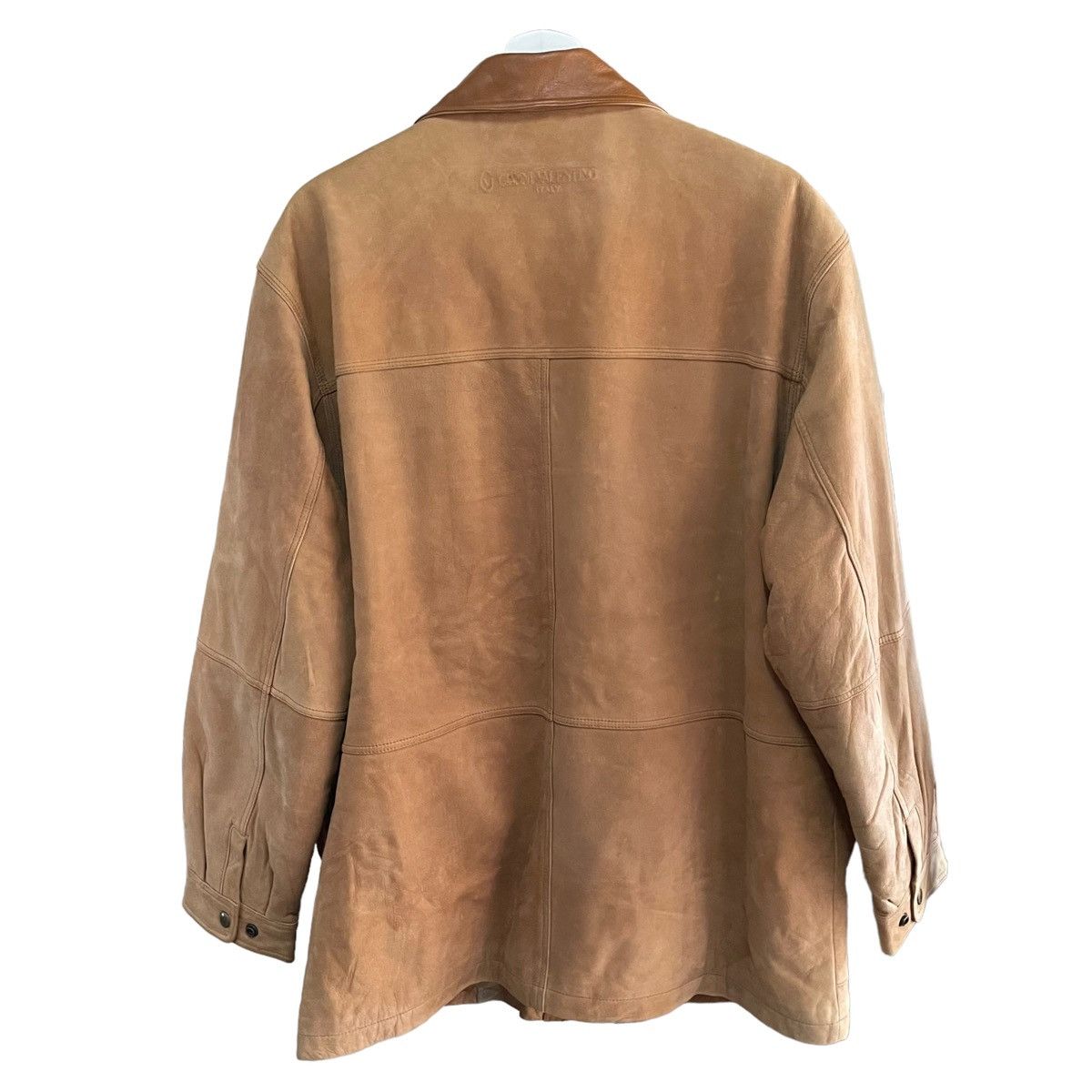 Gianni Valentino × Valentino 💥 VINTAGE GIANNI VALENTINO SUEDE LEATHER JACKET Size US XL / EU 56 / 4 - 6 Thumbnail