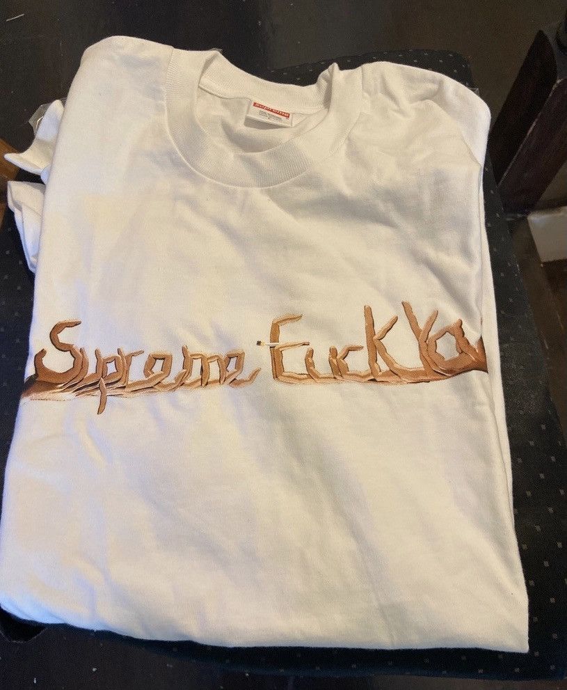 Supreme Supreme F you T shirt Size US M / EU 48-50 / 2 - 3 Thumbnail