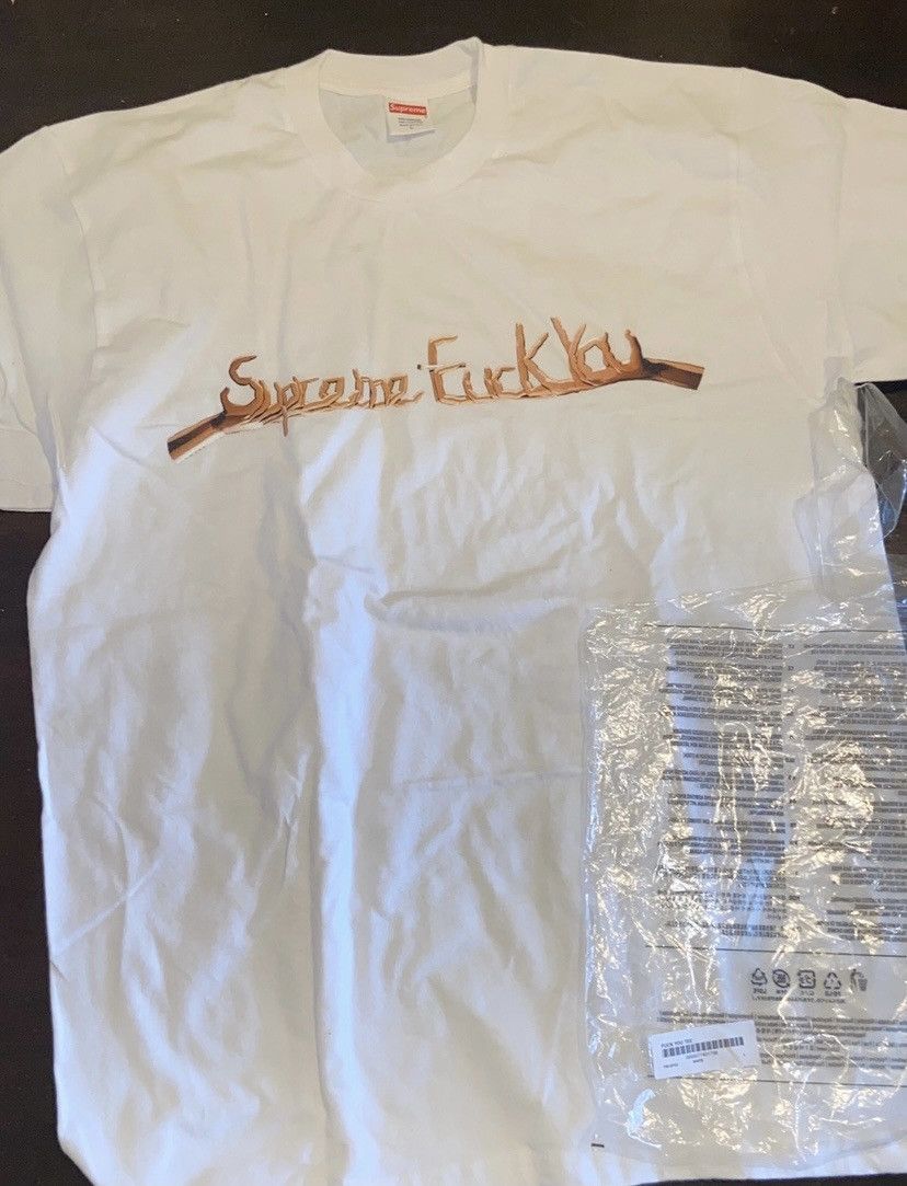 Supreme F you T shirt