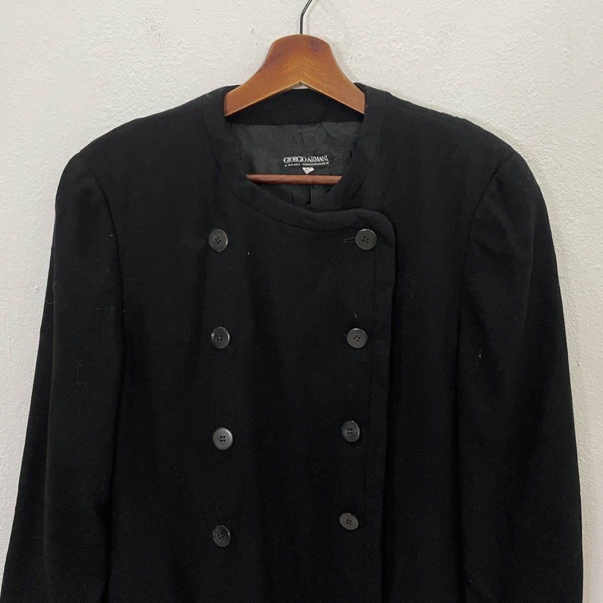Giorgio Armani Vintage Giorgio Armani Milano Trench Coat Jacket Size L / US 10 / IT 46 - 4 Thumbnail
