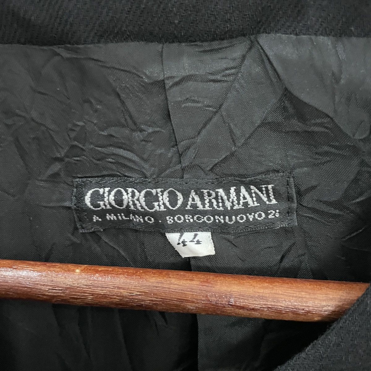 Giorgio Armani Vintage Giorgio Armani Milano Trench Coat Jacket Size L / US 10 / IT 46 - 5 Thumbnail
