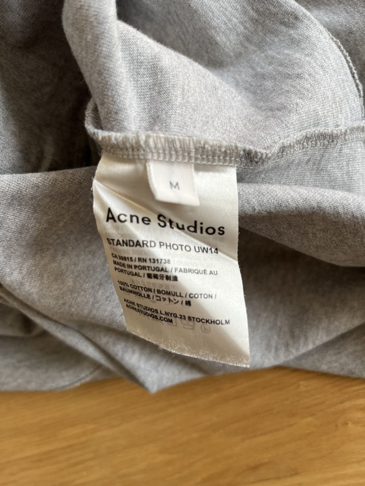 Acne Studios Acne studios - I want more t-shirt Size US M / EU 48-50 / 2 - 5 Thumbnail