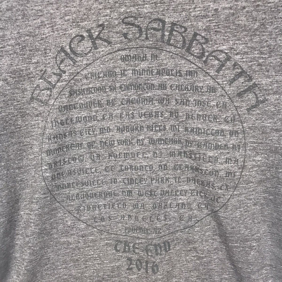 Band Tees Black Sabbath “The End” Promo Album Tour Tee Size US M / EU 48-50 / 2 - 6 Thumbnail