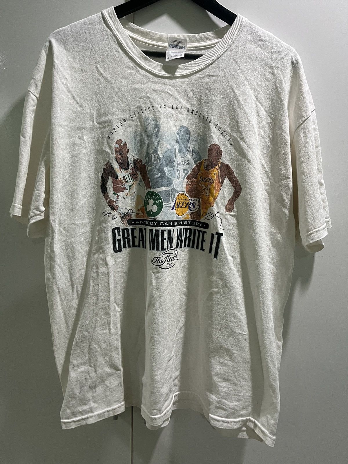NBA kobe bryant finals 2008 tee