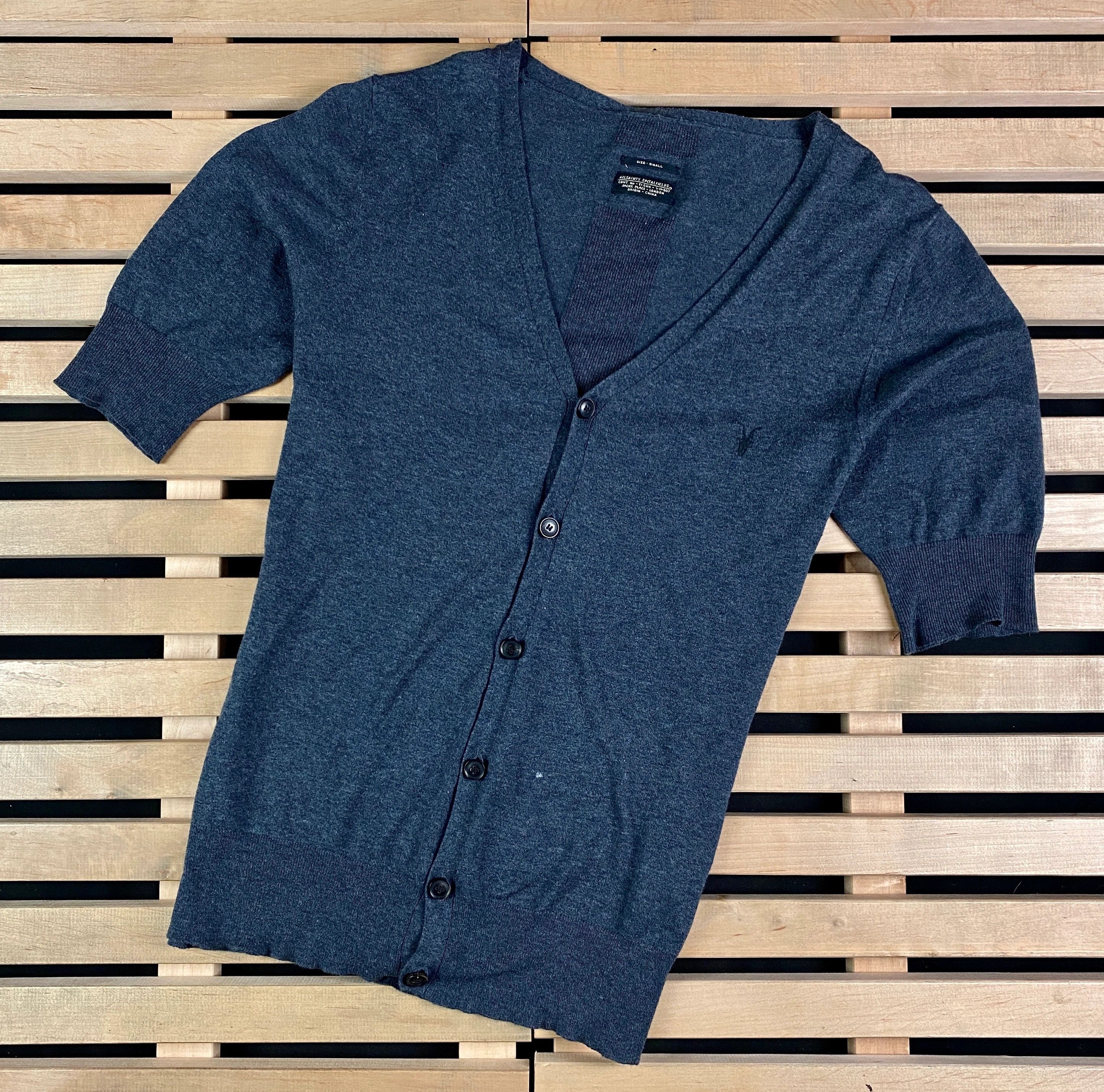 Allsaints Mens Allsaints Cardigan Size S Size US S / EU 44-46 / 1 - 1 Thumbnail