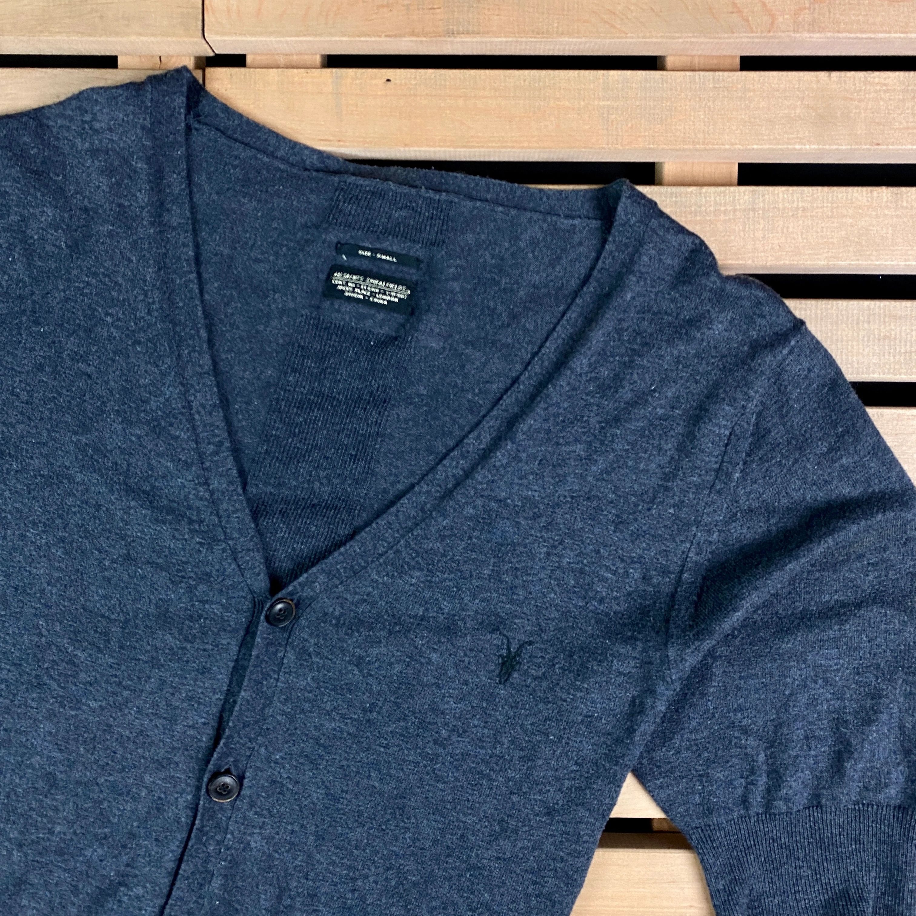 Allsaints Mens Allsaints Cardigan Size S Size US S / EU 44-46 / 1 - 2 Thumbnail