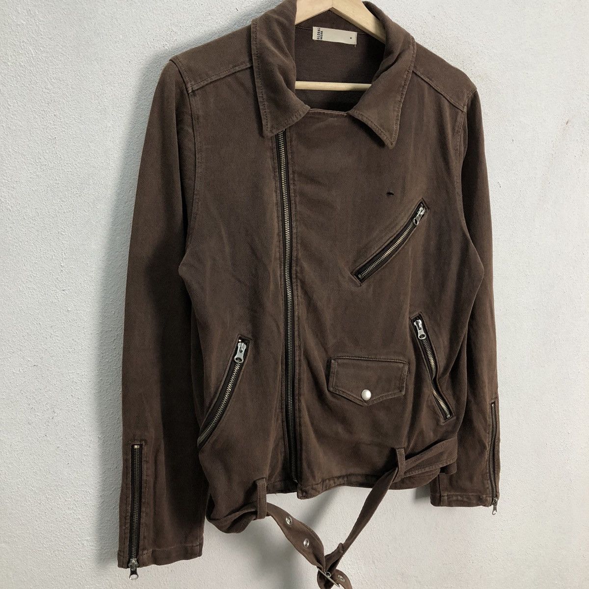 Japanese Brand RARE PARACHUTE BIKER RIDER JACKET GLOBAL WORK Size US M / EU 48-50 / 2 - 5 Thumbnail