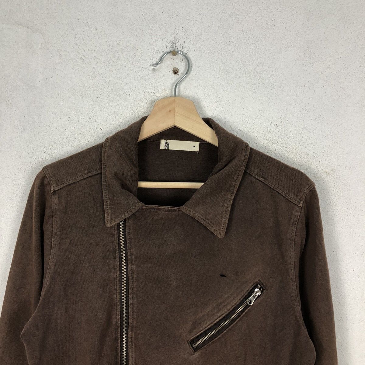 Japanese Brand RARE PARACHUTE BIKER RIDER JACKET GLOBAL WORK Size US M / EU 48-50 / 2 - 3 Thumbnail