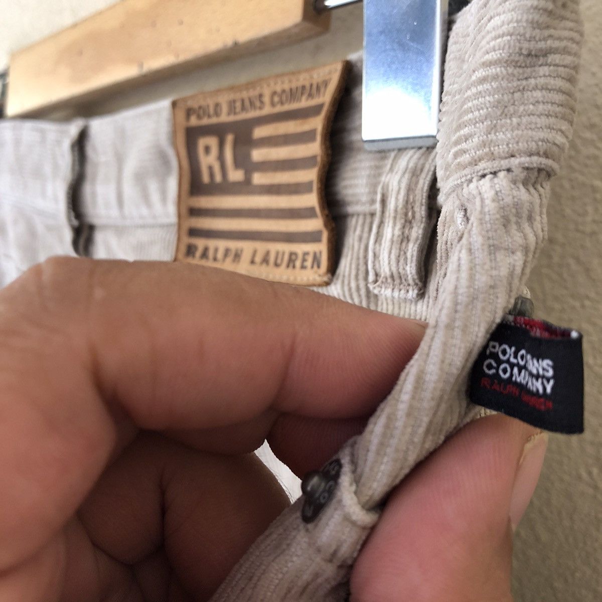 Polo Ralph Lauren VINTAGE POLO RALPH LAUREN RL CORDUROY PANT Size US 30 / EU 46 - 10 Thumbnail