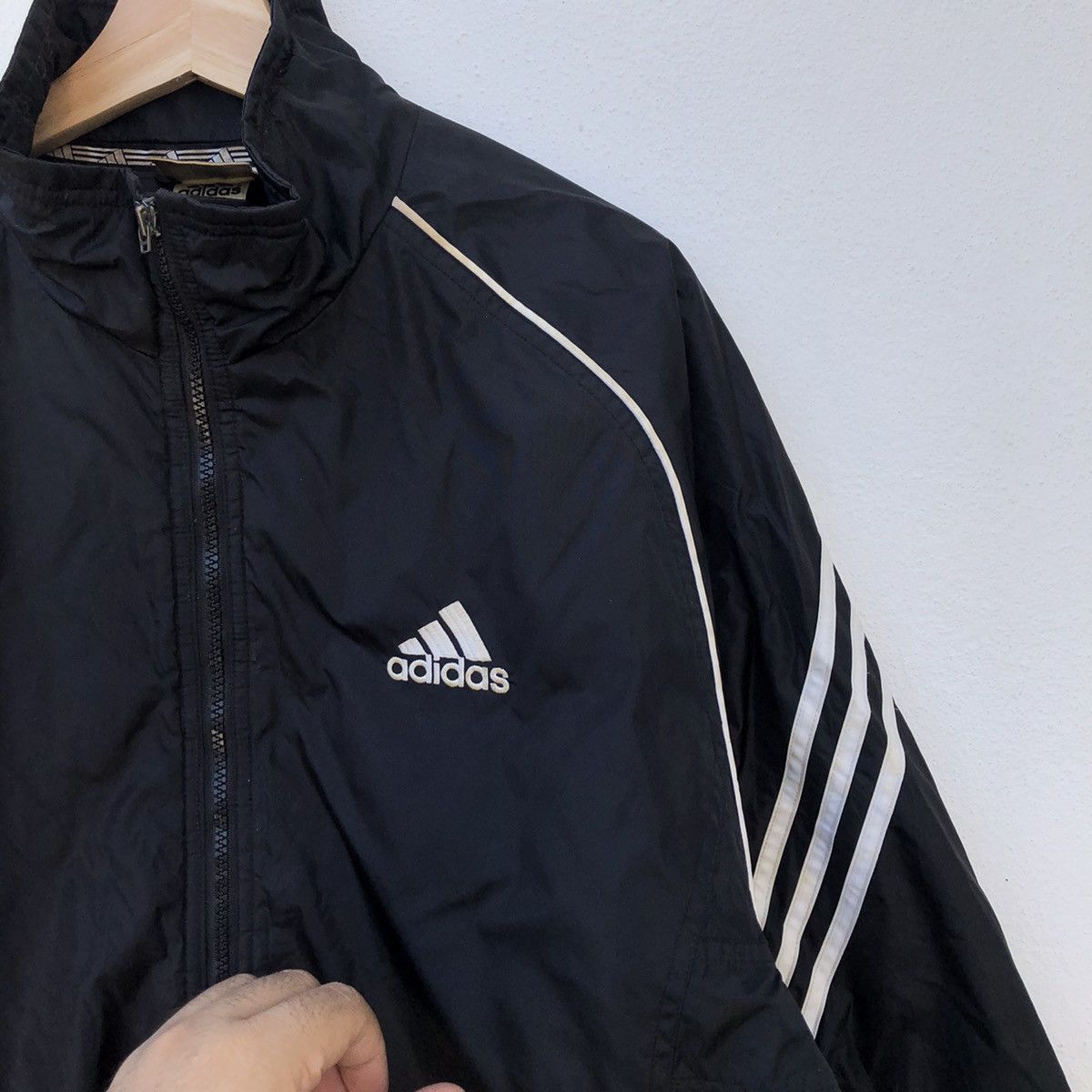 Adidas VINTAGE ADIDAS JACKET NICE DESIGN Size US L / EU 52-54 / 3 - 3 Thumbnail