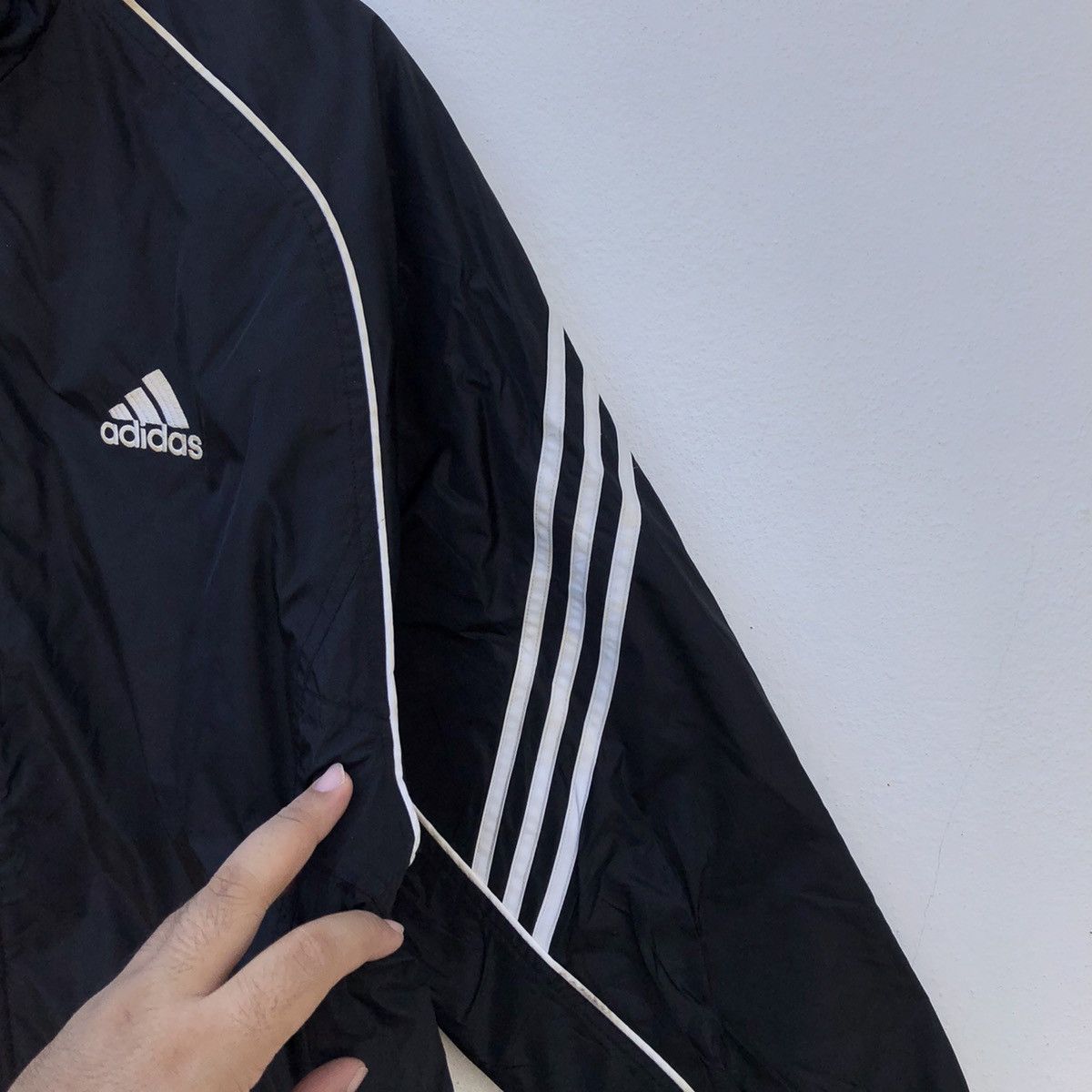 Adidas VINTAGE ADIDAS JACKET NICE DESIGN Size US L / EU 52-54 / 3 - 4 Thumbnail