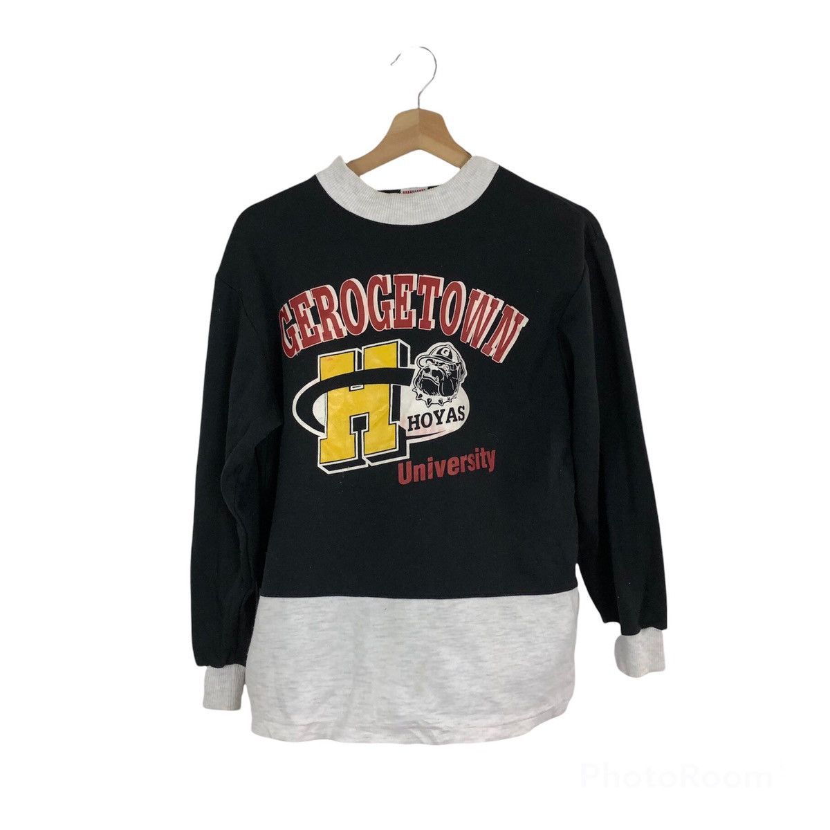 Japanese Brand GEROGETOWN HOYAS UNIVERSITY SWEATSHIRT BIG LOGO Size US S / EU 44-46 / 1 - 1 Thumbnail