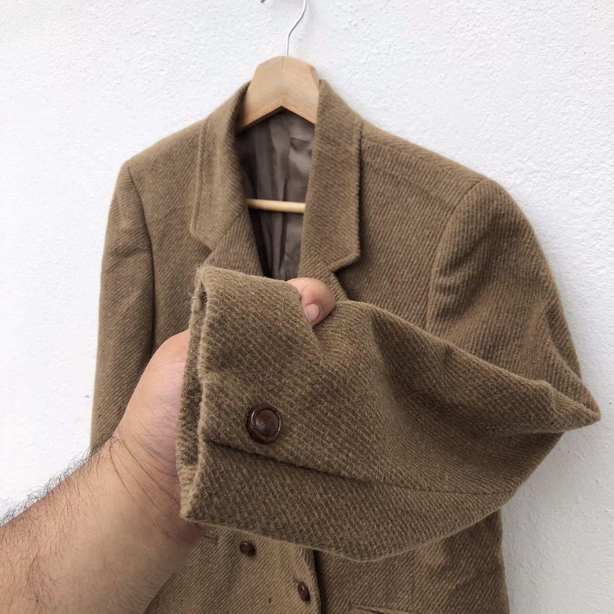 Burberry VINTAGE WOOL BURBERRY CASUAL COAT Size US M / EU 48-50 / 2 - 5 Thumbnail