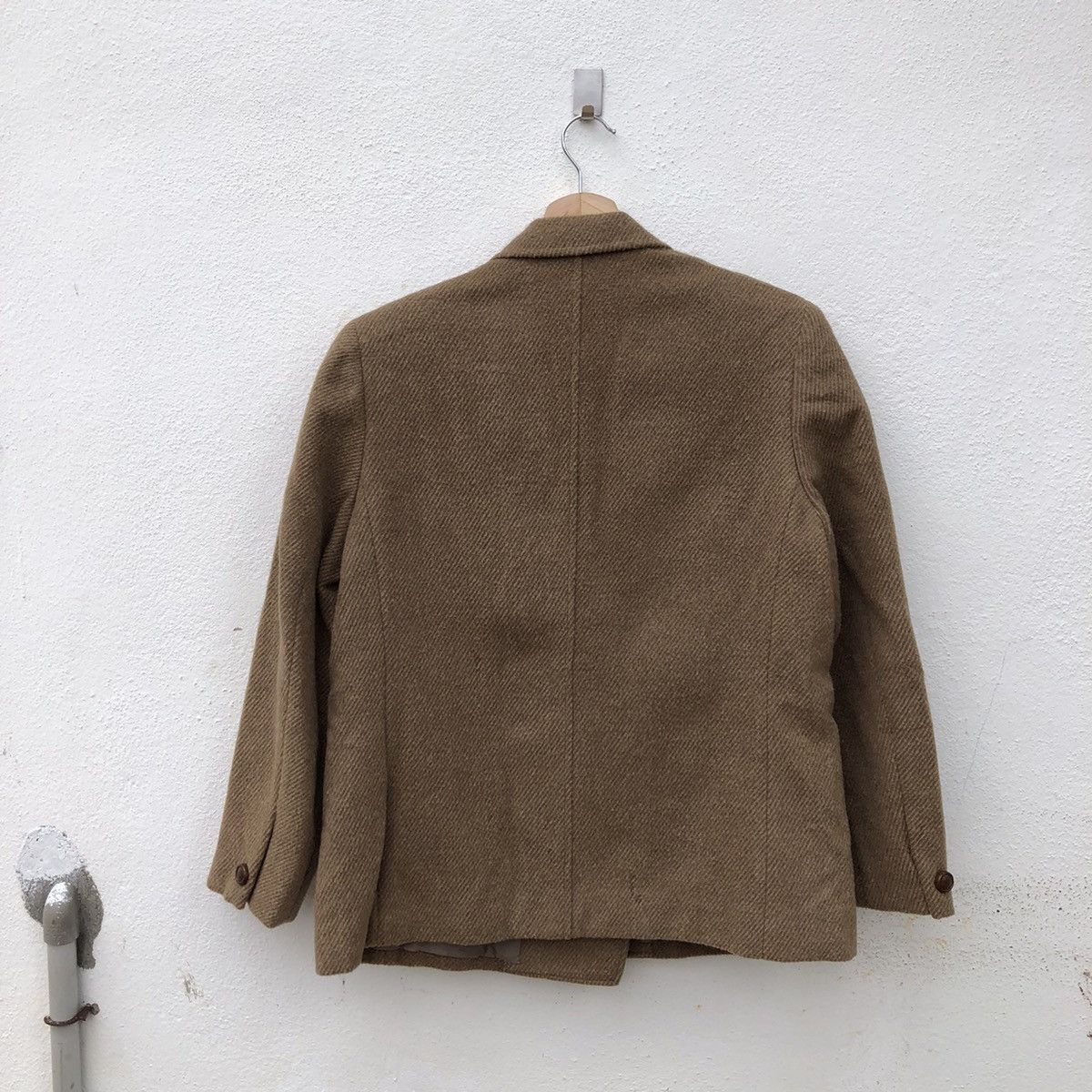 Burberry VINTAGE WOOL BURBERRY CASUAL COAT Size US M / EU 48-50 / 2 - 6 Thumbnail
