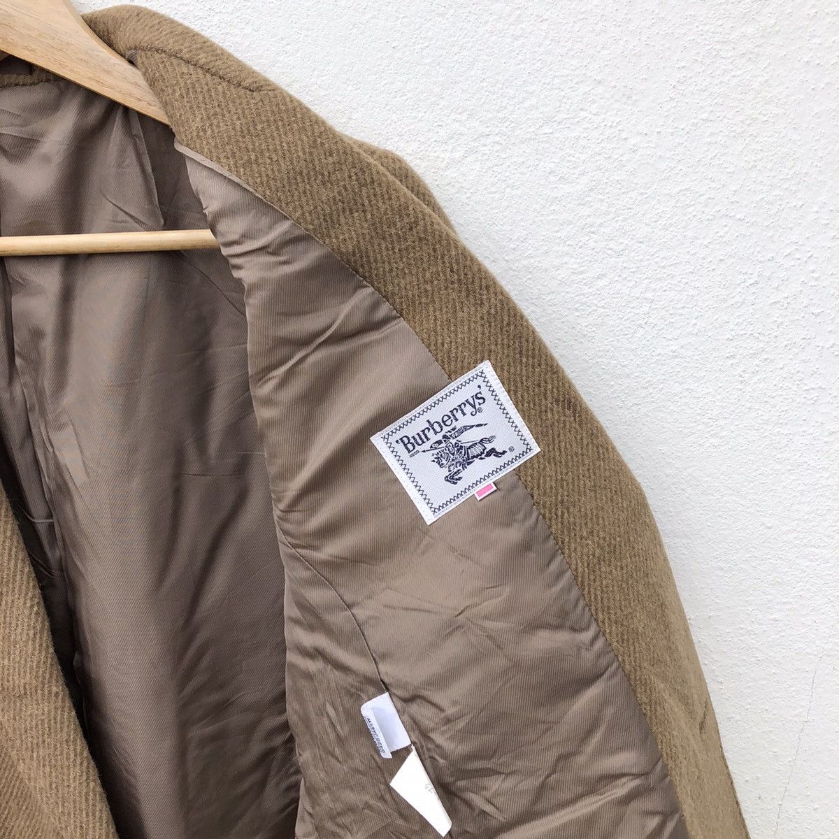 Burberry VINTAGE WOOL BURBERRY CASUAL COAT Size US M / EU 48-50 / 2 - 7 Thumbnail