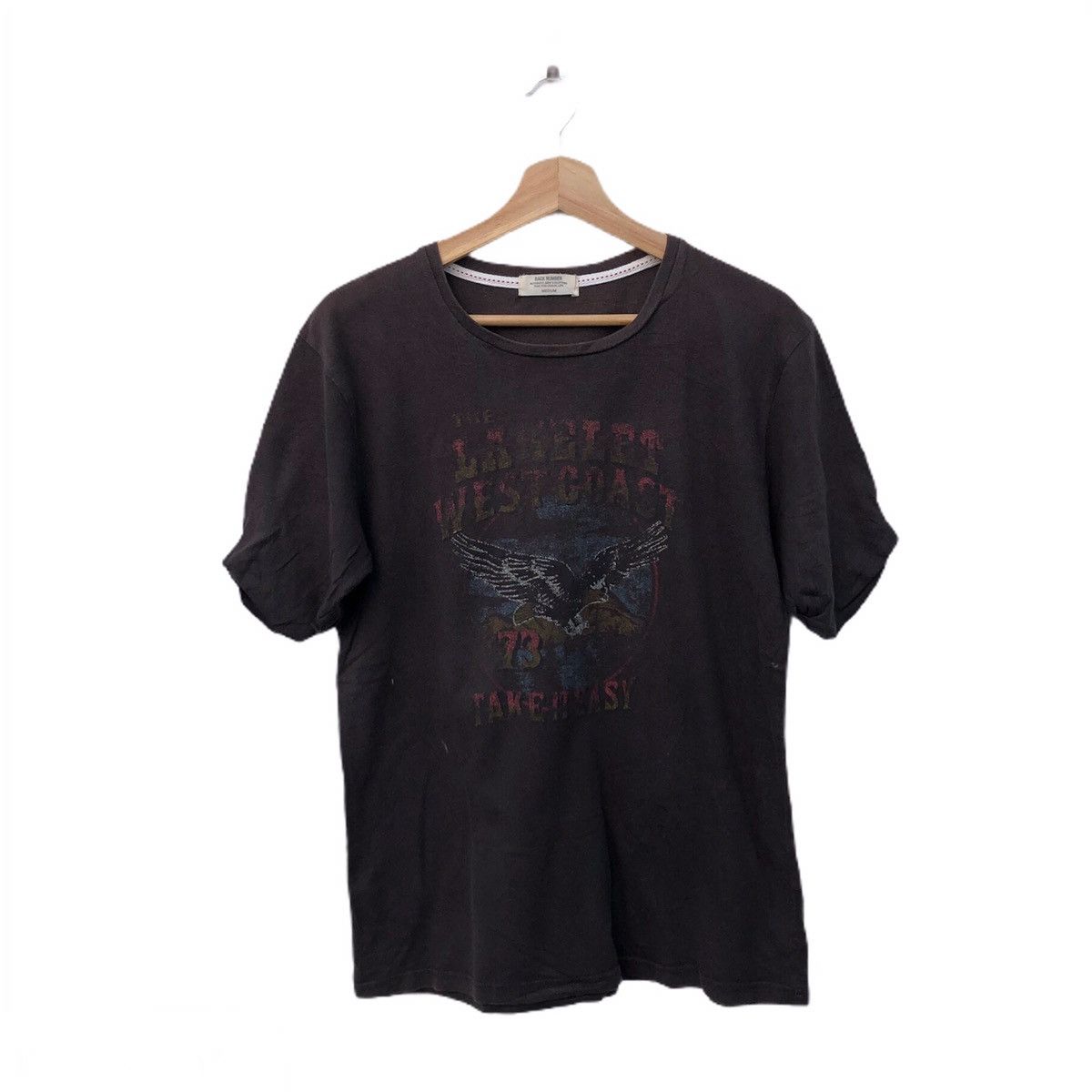 Japanese Brand BACK NUMBER BIG LOGO SHORT SLEEVE T-SHIRT Size US M / EU 48-50 / 2 - 1 Thumbnail