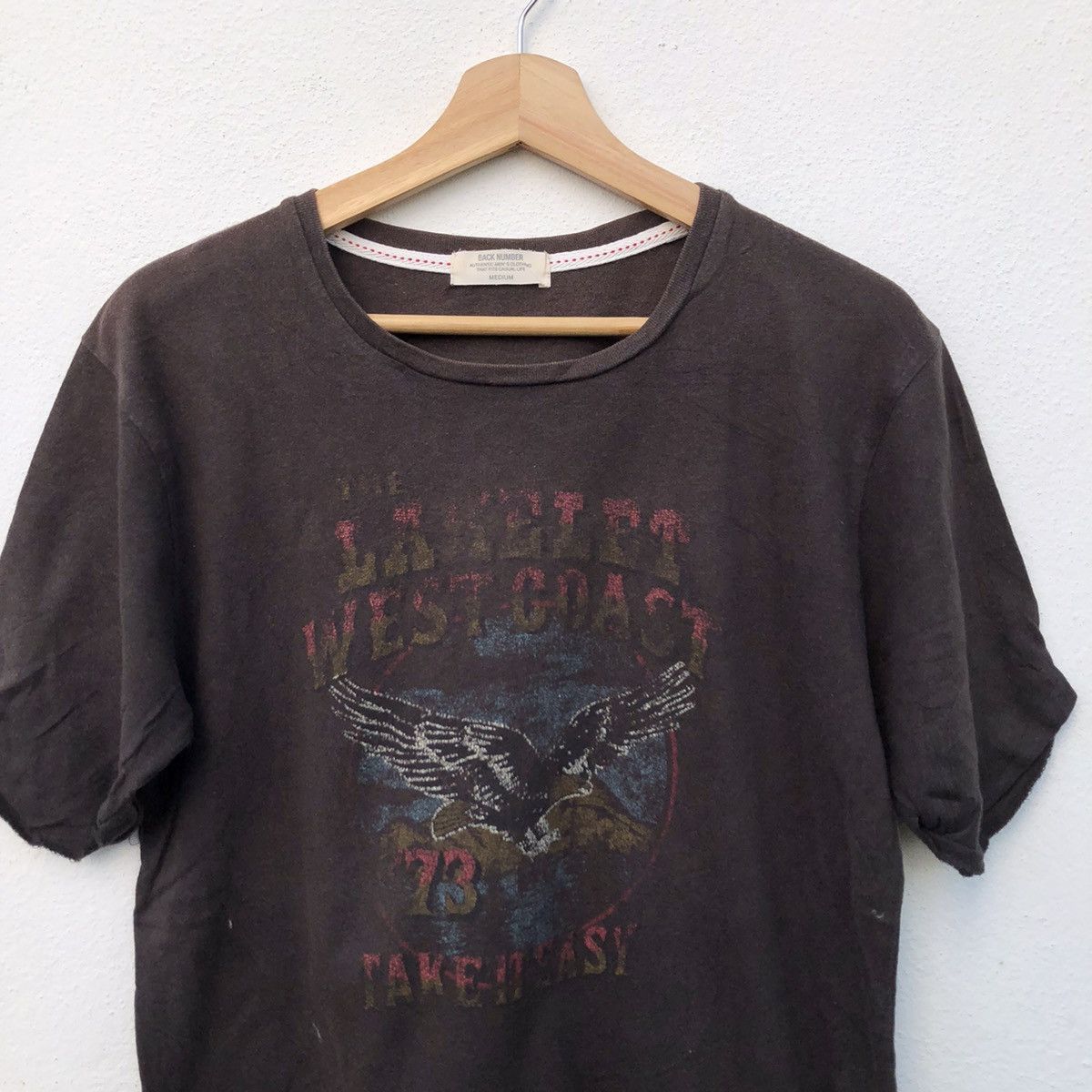 Japanese Brand BACK NUMBER BIG LOGO SHORT SLEEVE T-SHIRT Size US M / EU 48-50 / 2 - 3 Thumbnail
