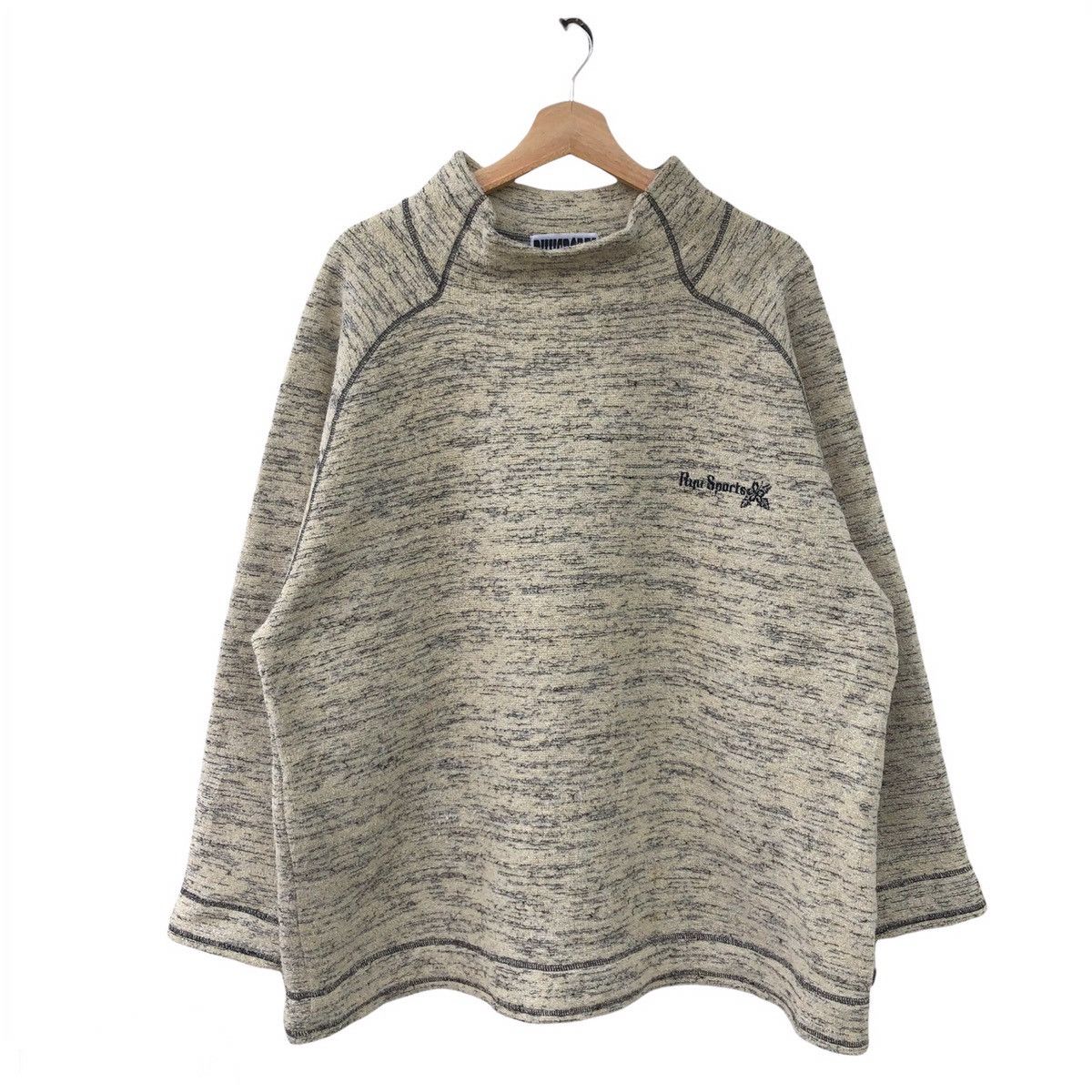 Japanese Brand RYUSPORTS SHORE BREEZE FLEECE SWEATSHIRT Size US M / EU 48-50 / 2 - 1 Thumbnail