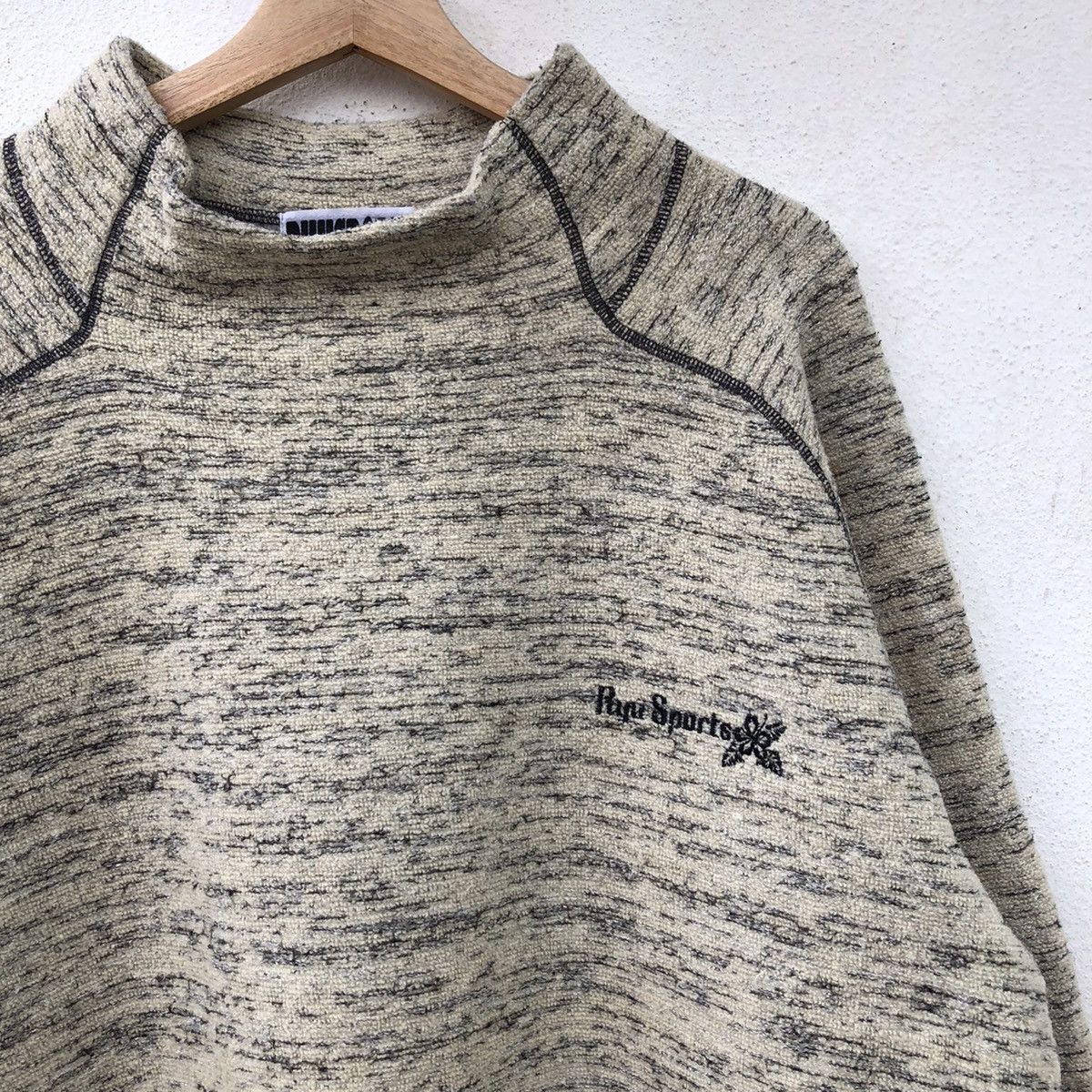 Japanese Brand RYUSPORTS SHORE BREEZE FLEECE SWEATSHIRT Size US M / EU 48-50 / 2 - 2 Thumbnail