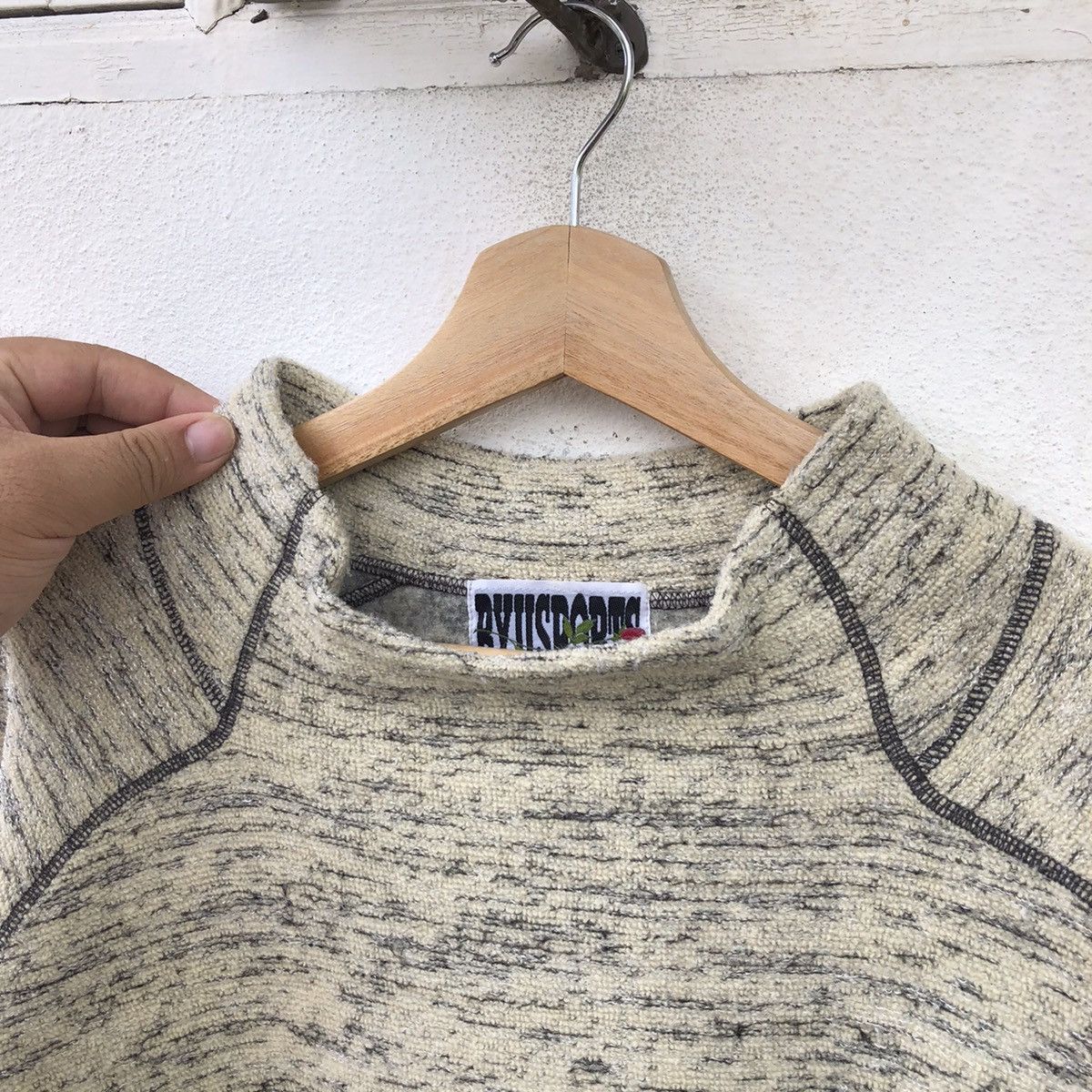Japanese Brand RYUSPORTS SHORE BREEZE FLEECE SWEATSHIRT Size US M / EU 48-50 / 2 - 5 Thumbnail