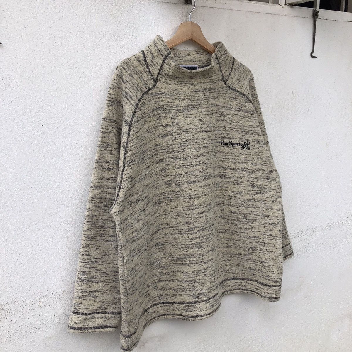 Japanese Brand RYUSPORTS SHORE BREEZE FLEECE SWEATSHIRT Size US M / EU 48-50 / 2 - 3 Thumbnail
