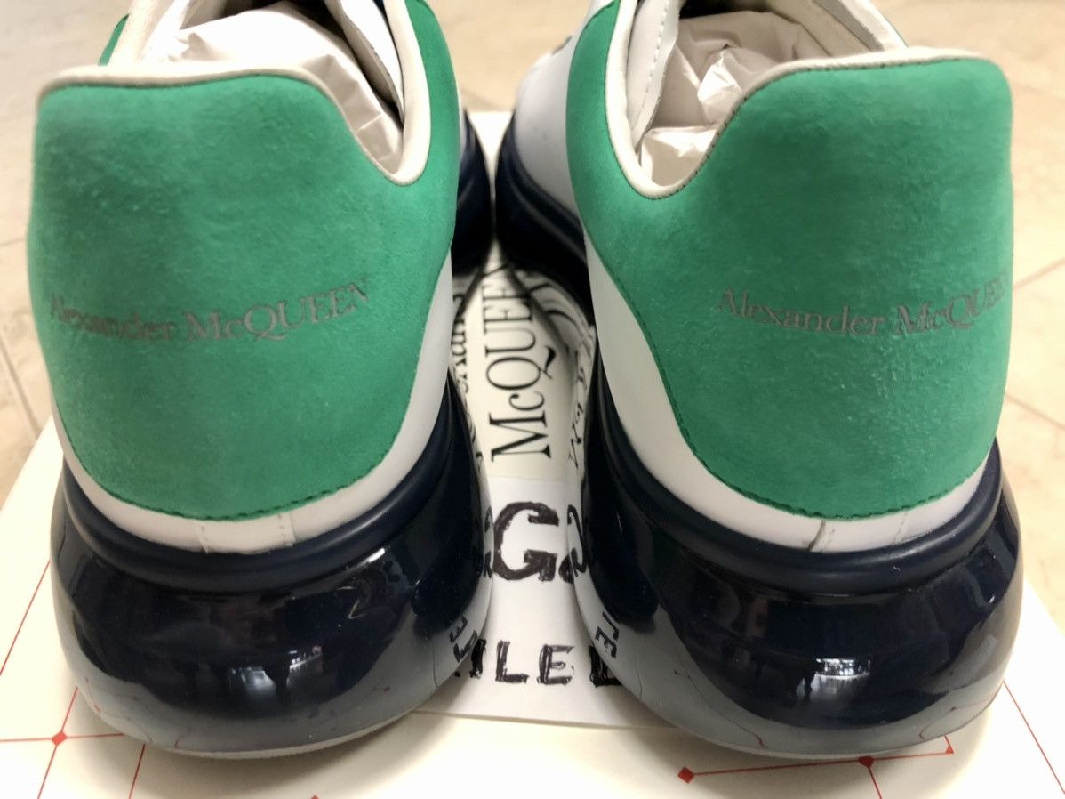 Alexander McQueen ALEXANDER MCQUEEN Clear-Sole Leather/Suede Sneakers Size US 8 / EU 41 - 17 Thumbnail