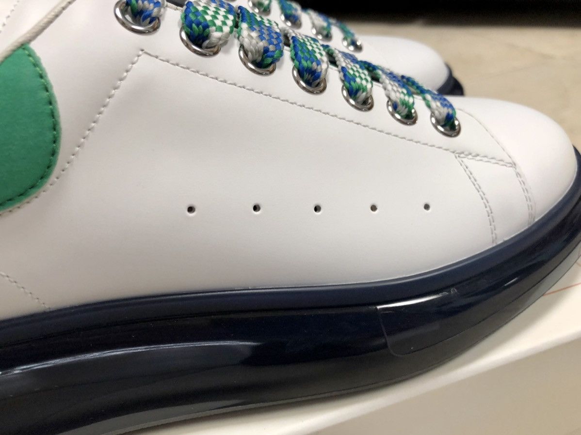 Alexander McQueen ALEXANDER MCQUEEN Clear-Sole Leather/Suede Sneakers Size US 8 / EU 41 - 18 Thumbnail